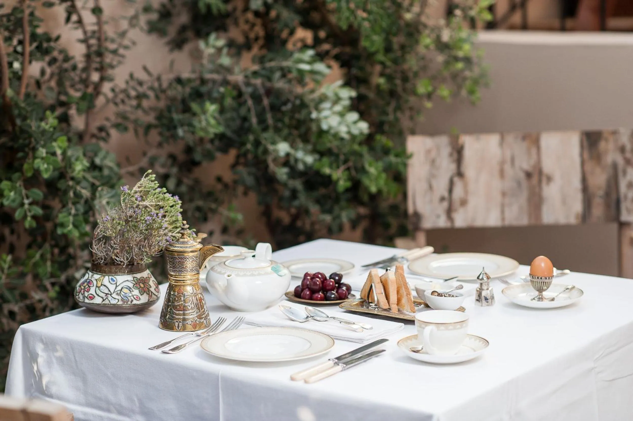 Garden in La Maison Ottomane