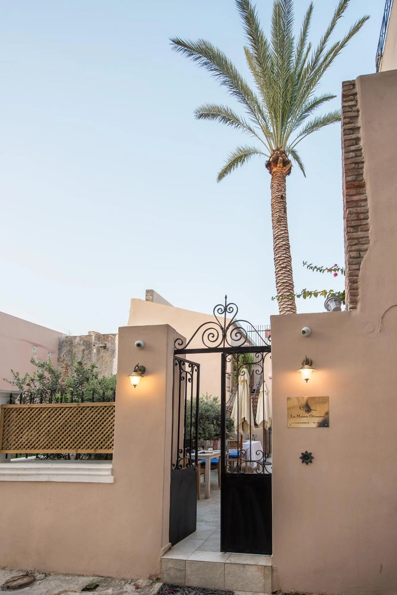 Facade/entrance in La Maison Ottomane