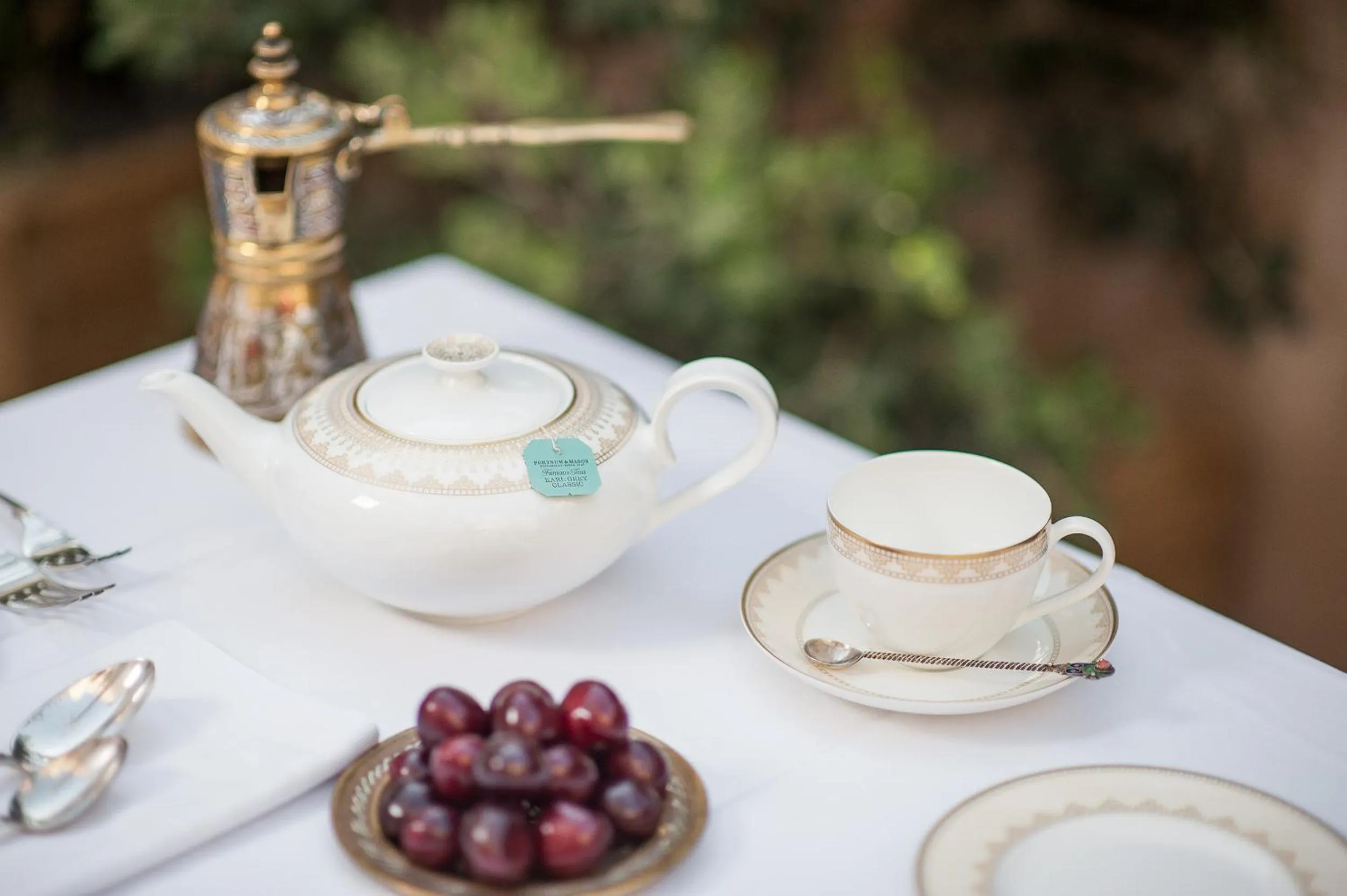 Food and drinks in La Maison Ottomane