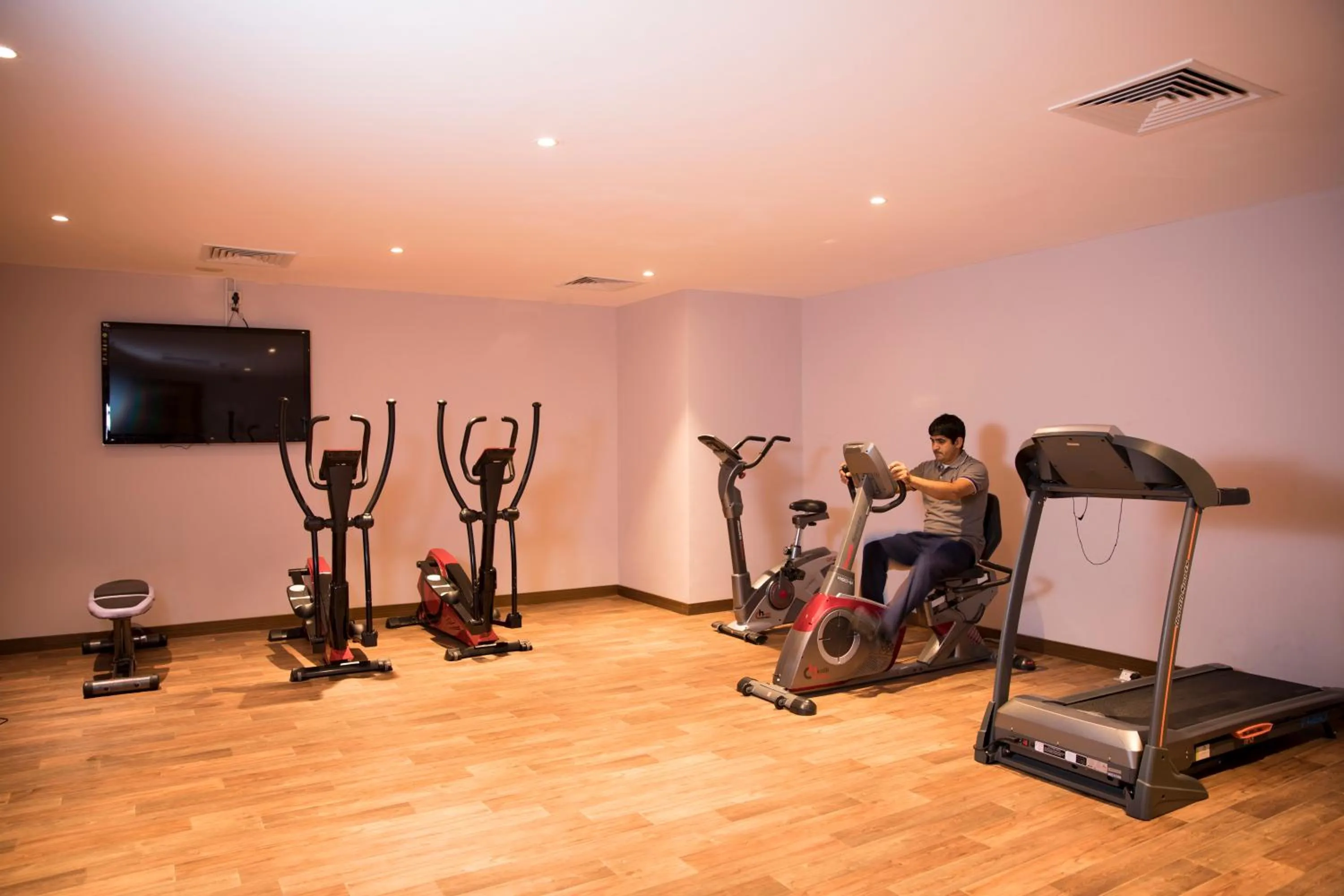 Fitness centre/facilities in Hibatullah Hotel Makkah