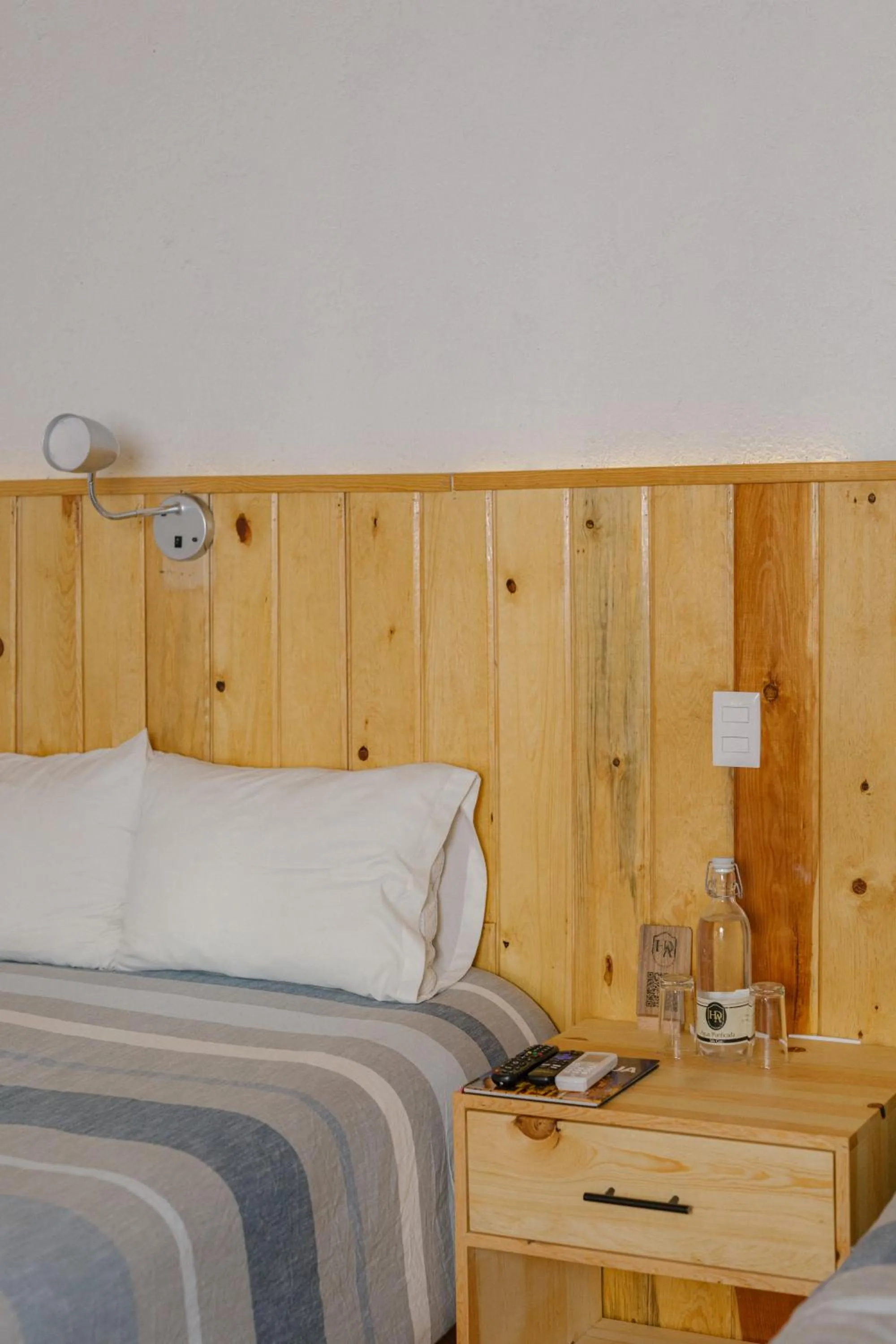 Bed in Hacienda Don Armando Boutique & Spa