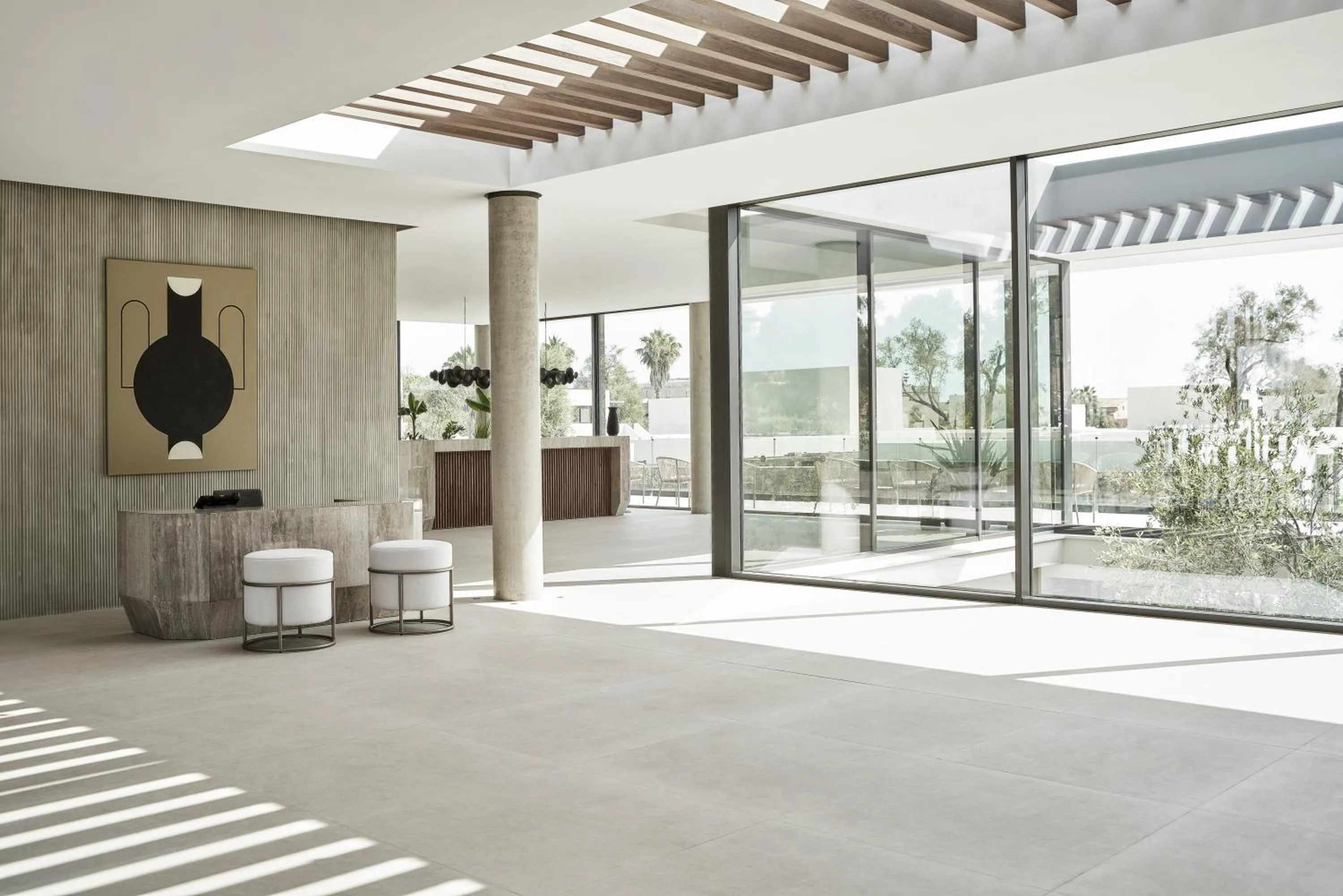 Lobby or reception in The Olivar Suites
