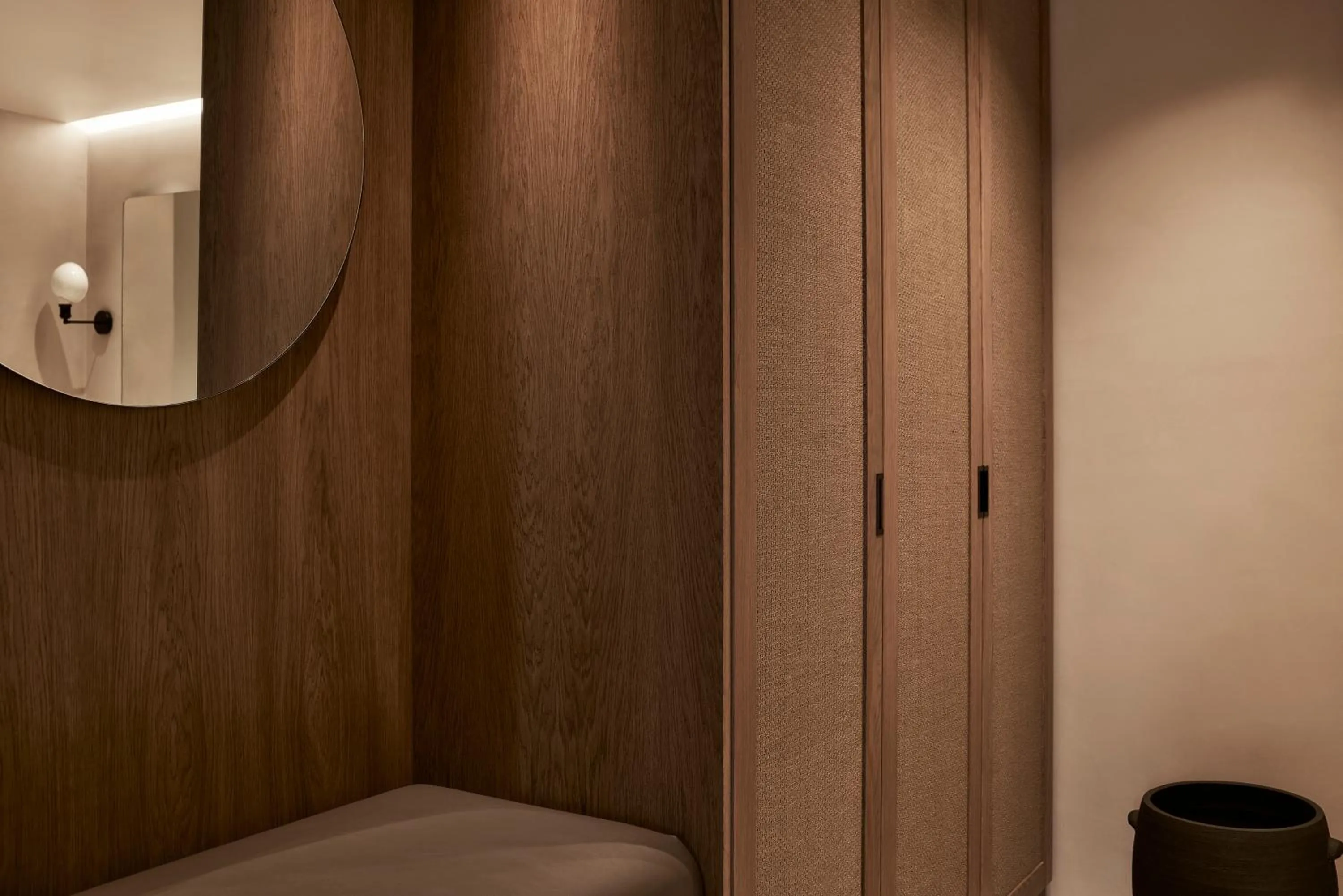 Bedroom in The Olivar Suites