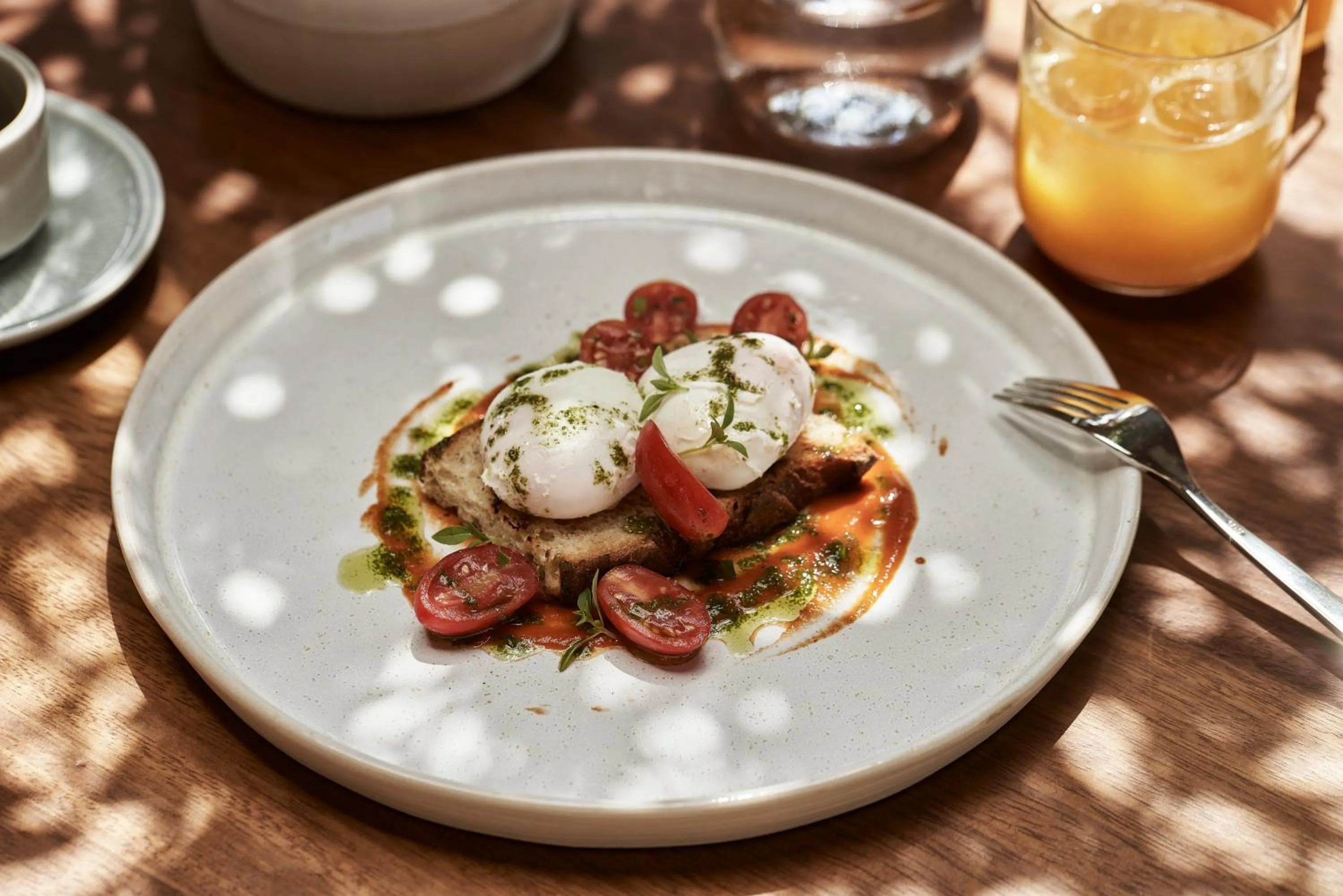 Restaurant/places to eat in The Olivar Suites