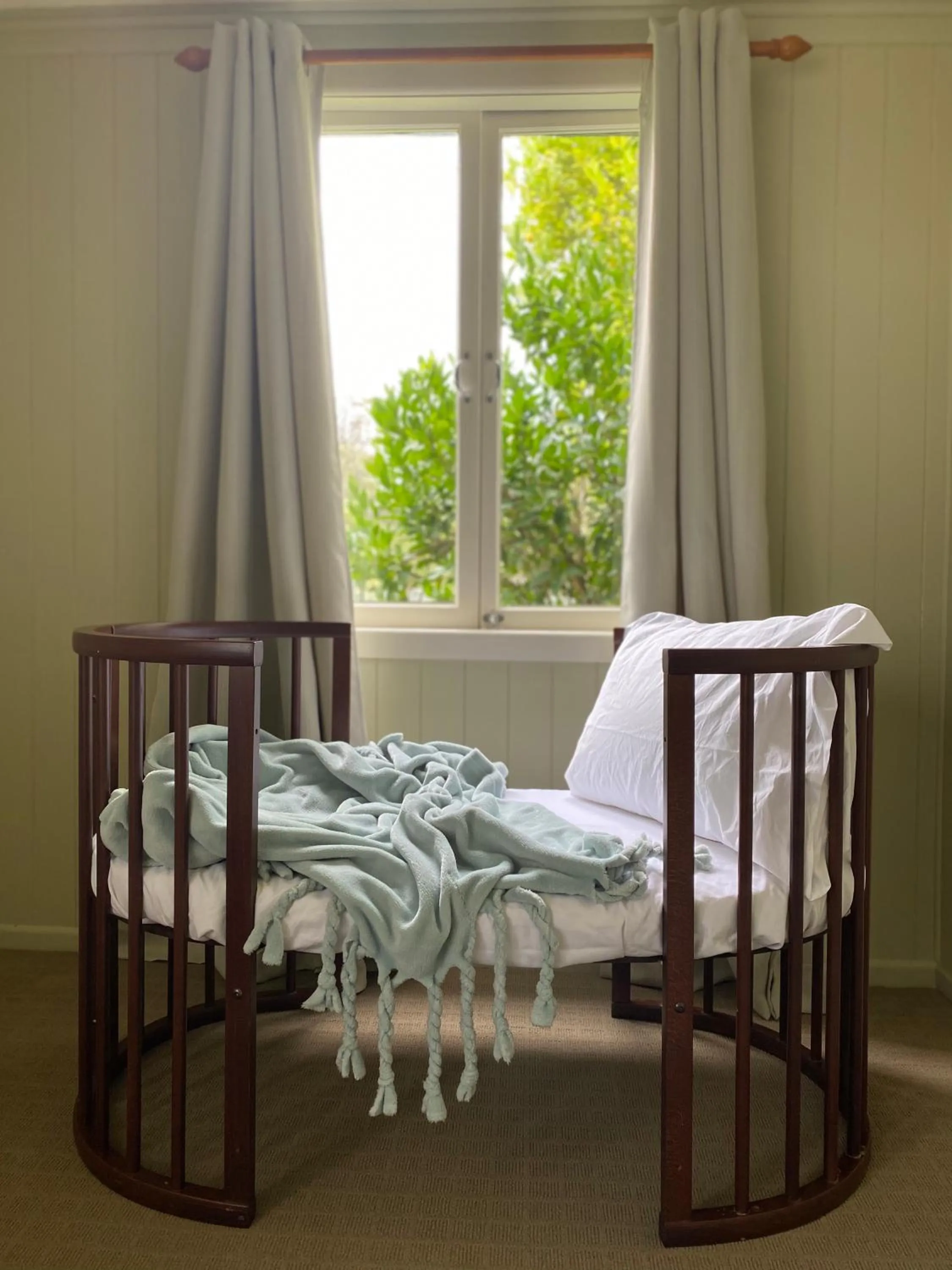 Bed in Big Fella Wines & Farmstay