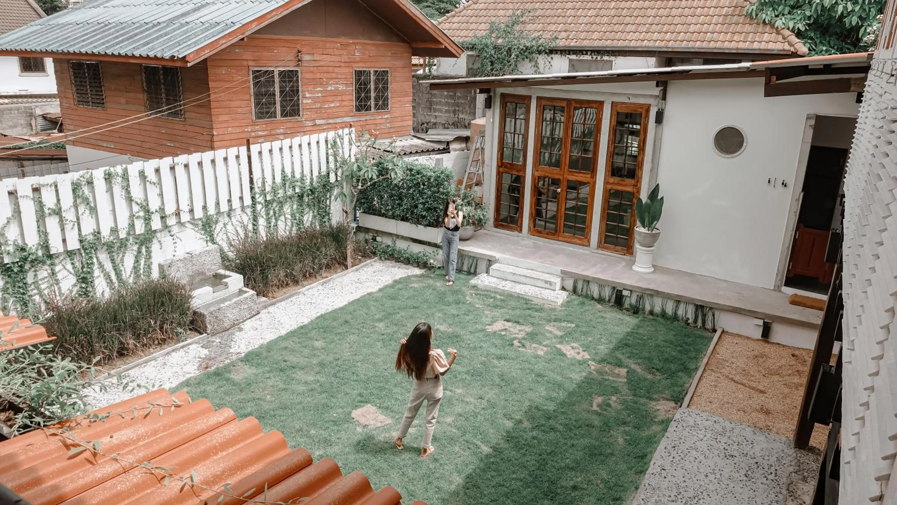 Garden in Velawarin Hotel