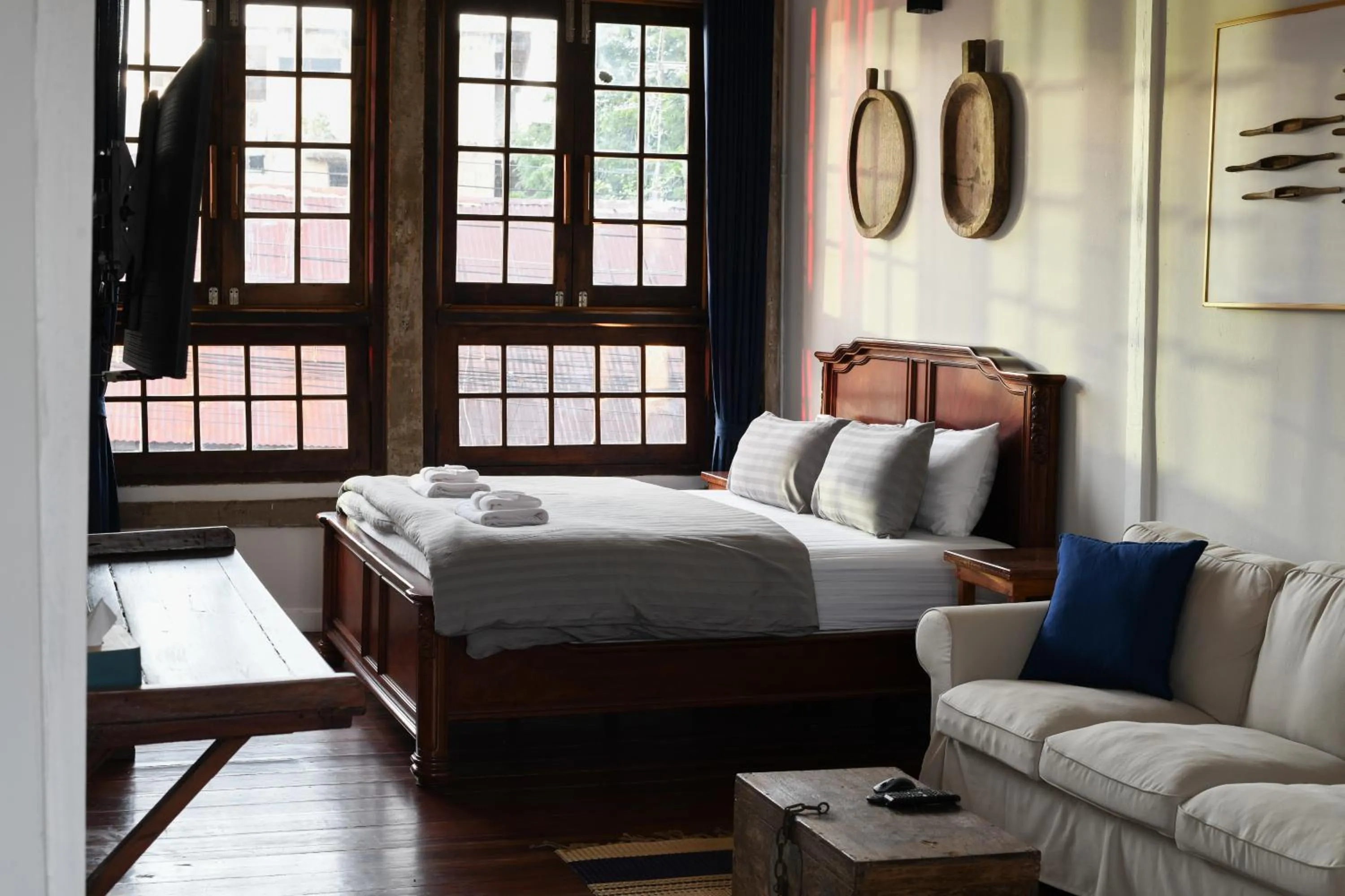 Bed in Velawarin Hotel