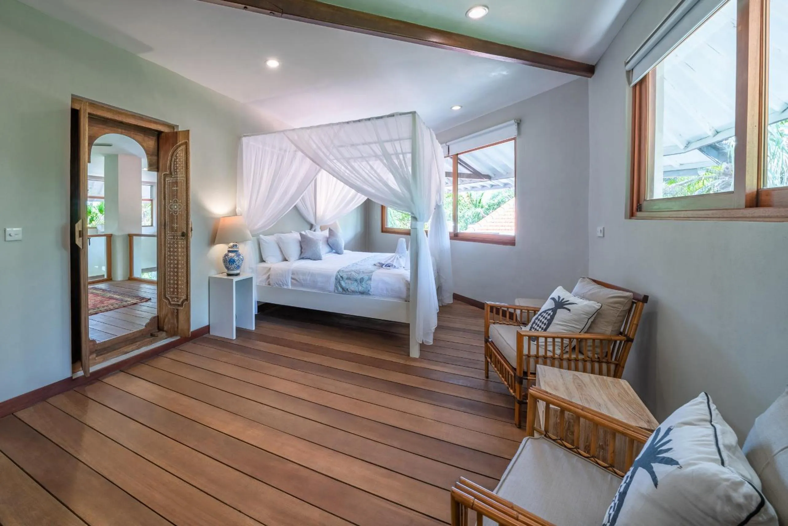 Property building, Bed in Villa Litera Canggu Bali