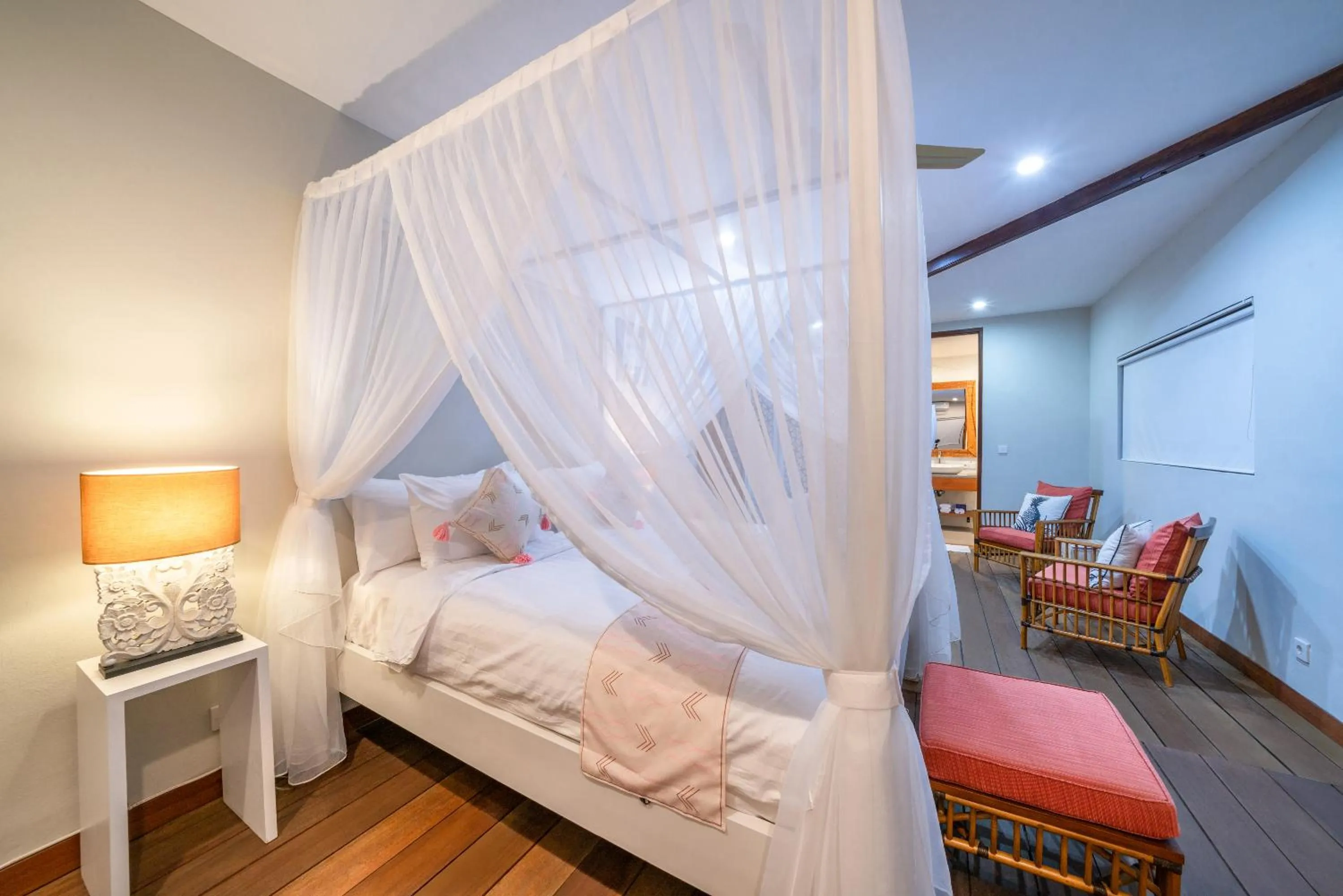 Property building, Bed in Villa Litera Canggu Bali