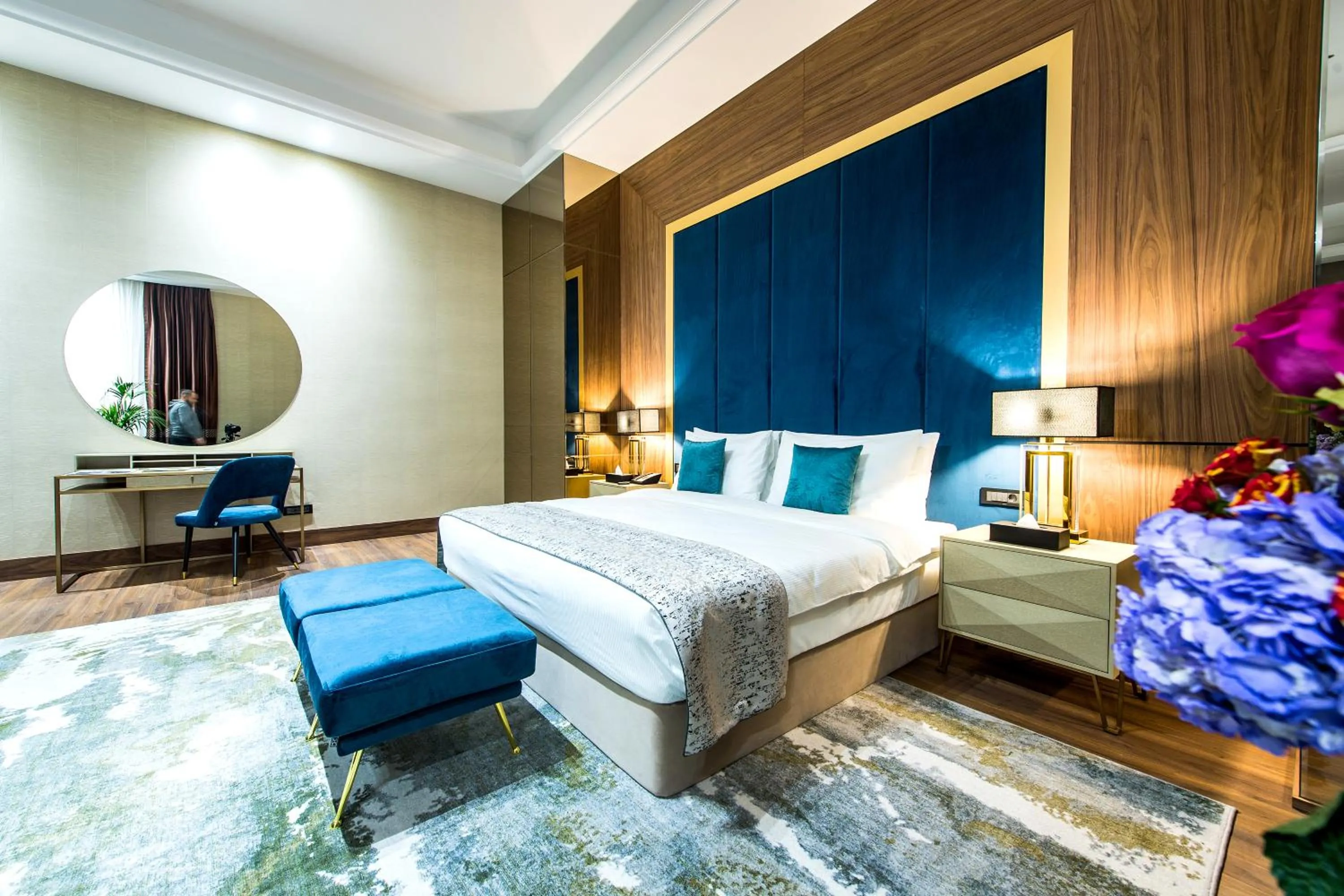 Bedroom, Bed in Rixos Turkistan