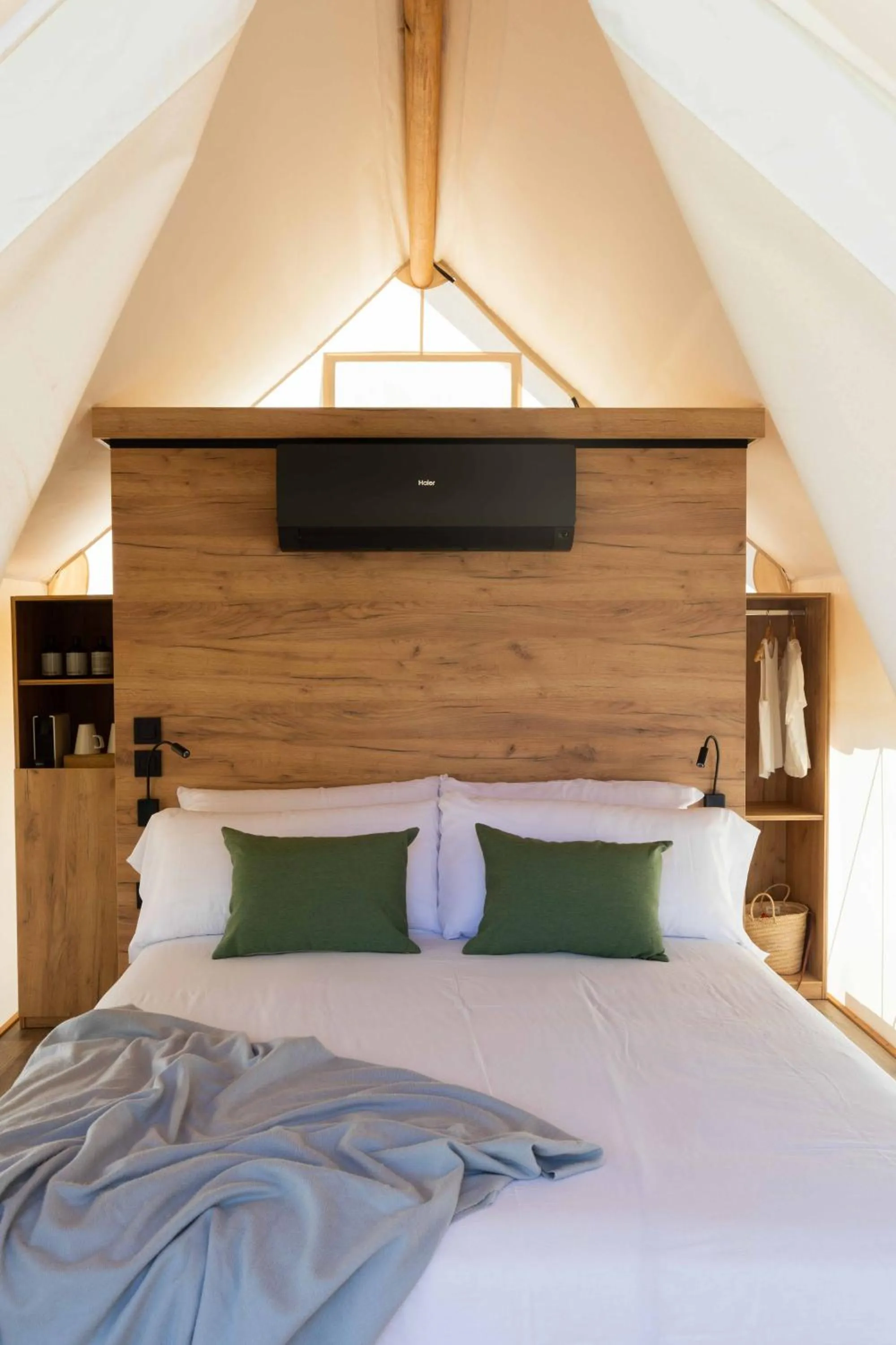 Bed in wecamp Cabo de Gata