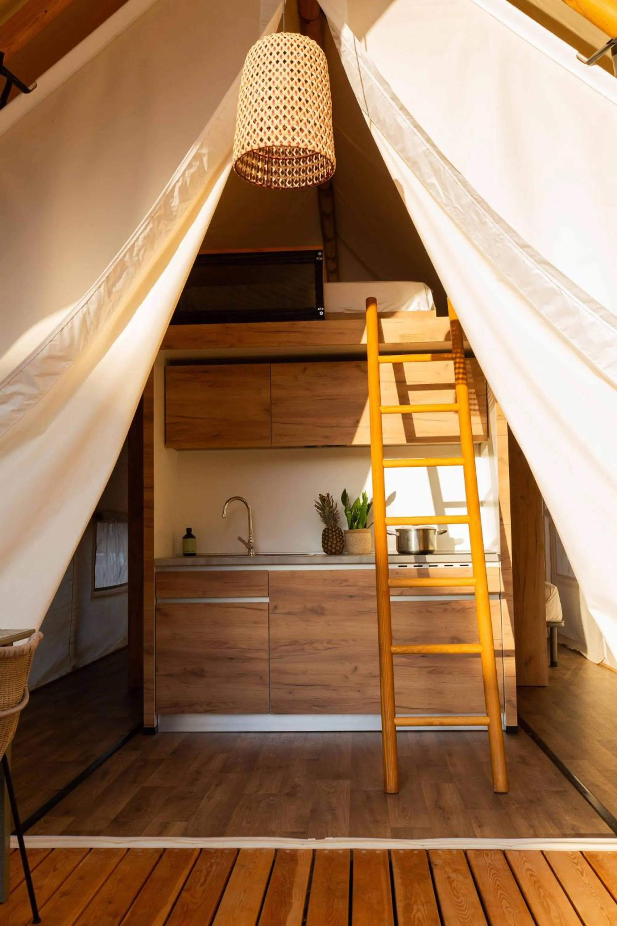 Bed in wecamp Cabo de Gata