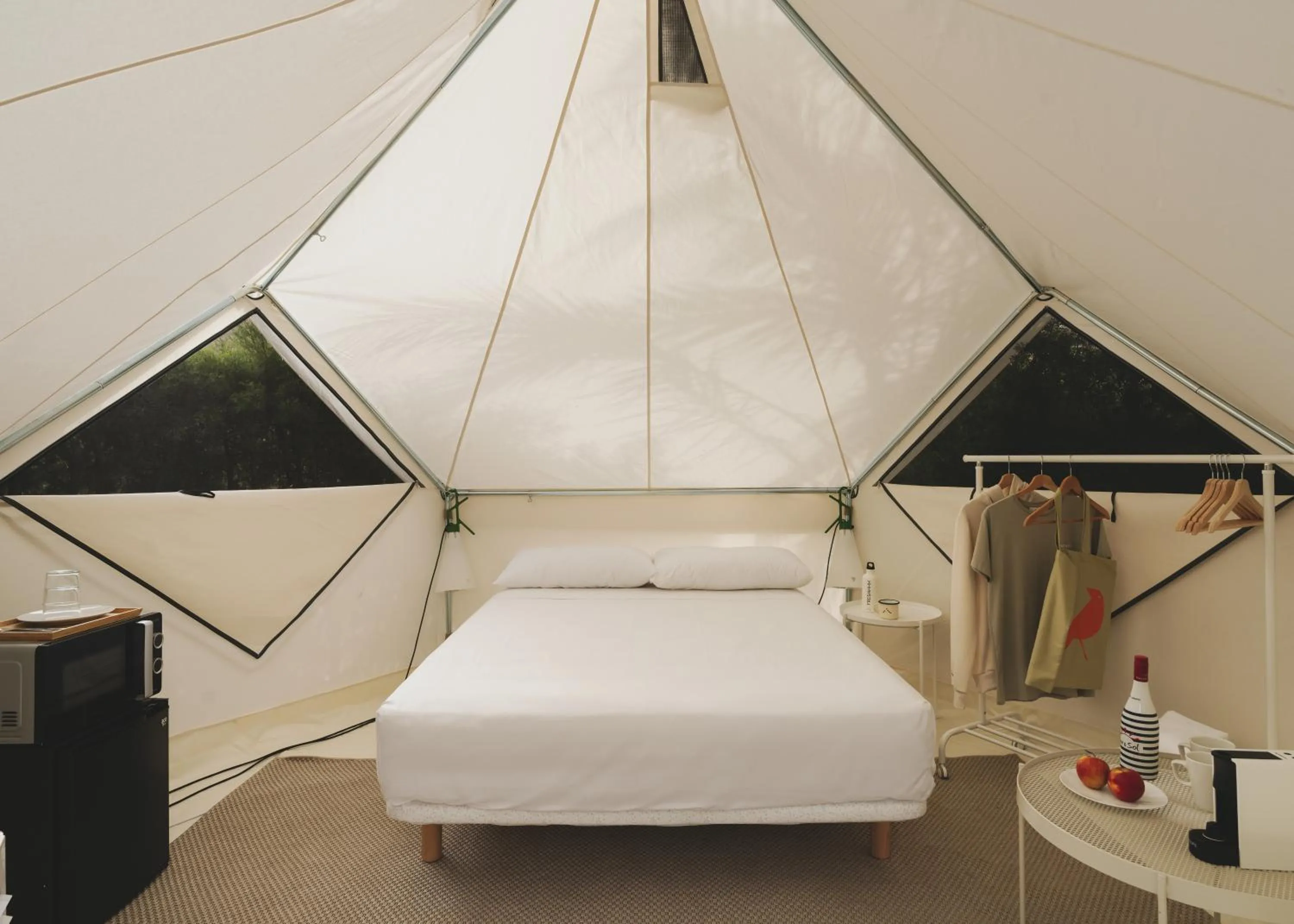 Bed in wecamp Cabo de Gata