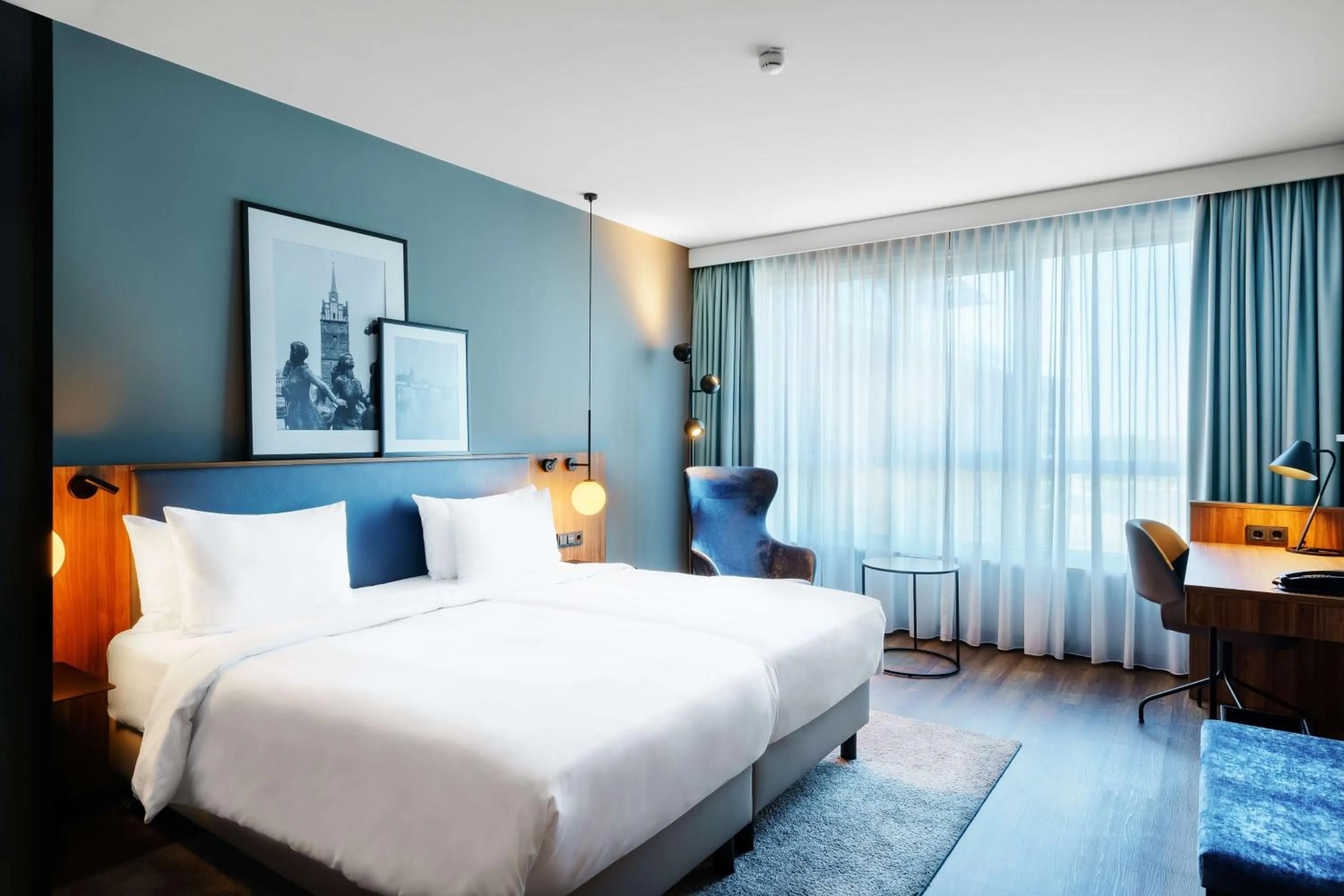 Bedroom in Radisson Blu Hotel Rostock
