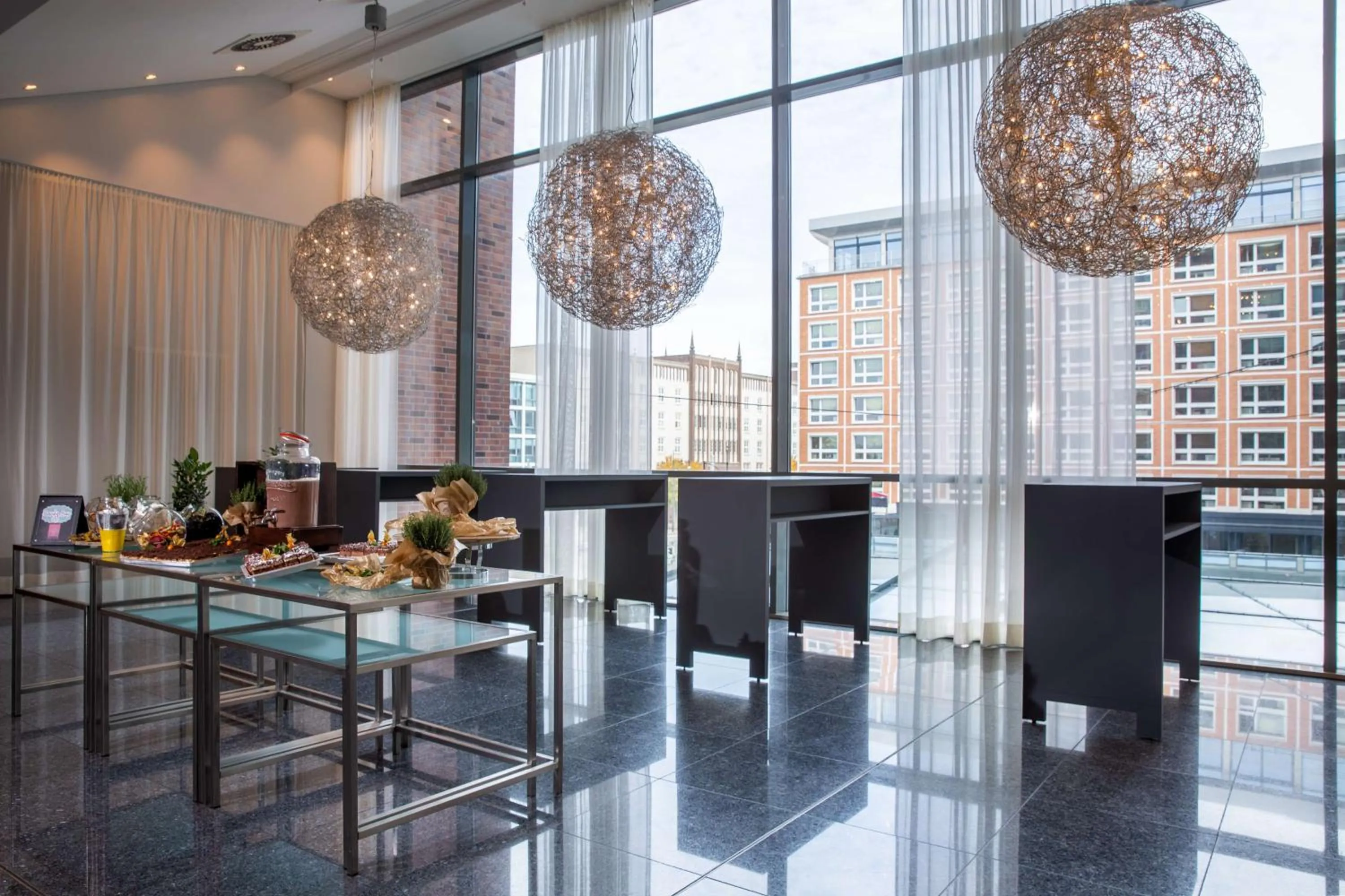 On site in Radisson Blu Hotel Rostock