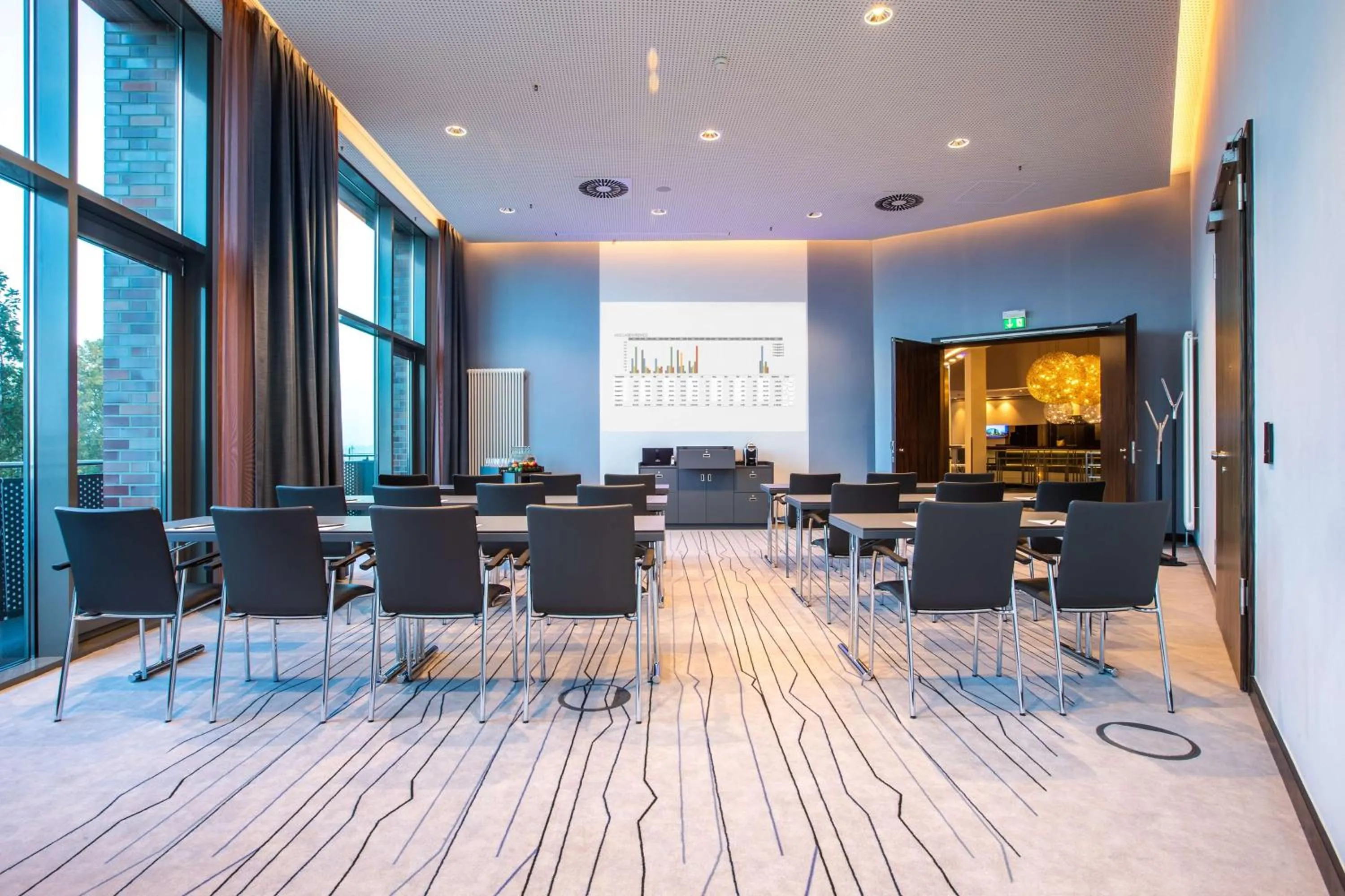 On site in Radisson Blu Hotel Rostock