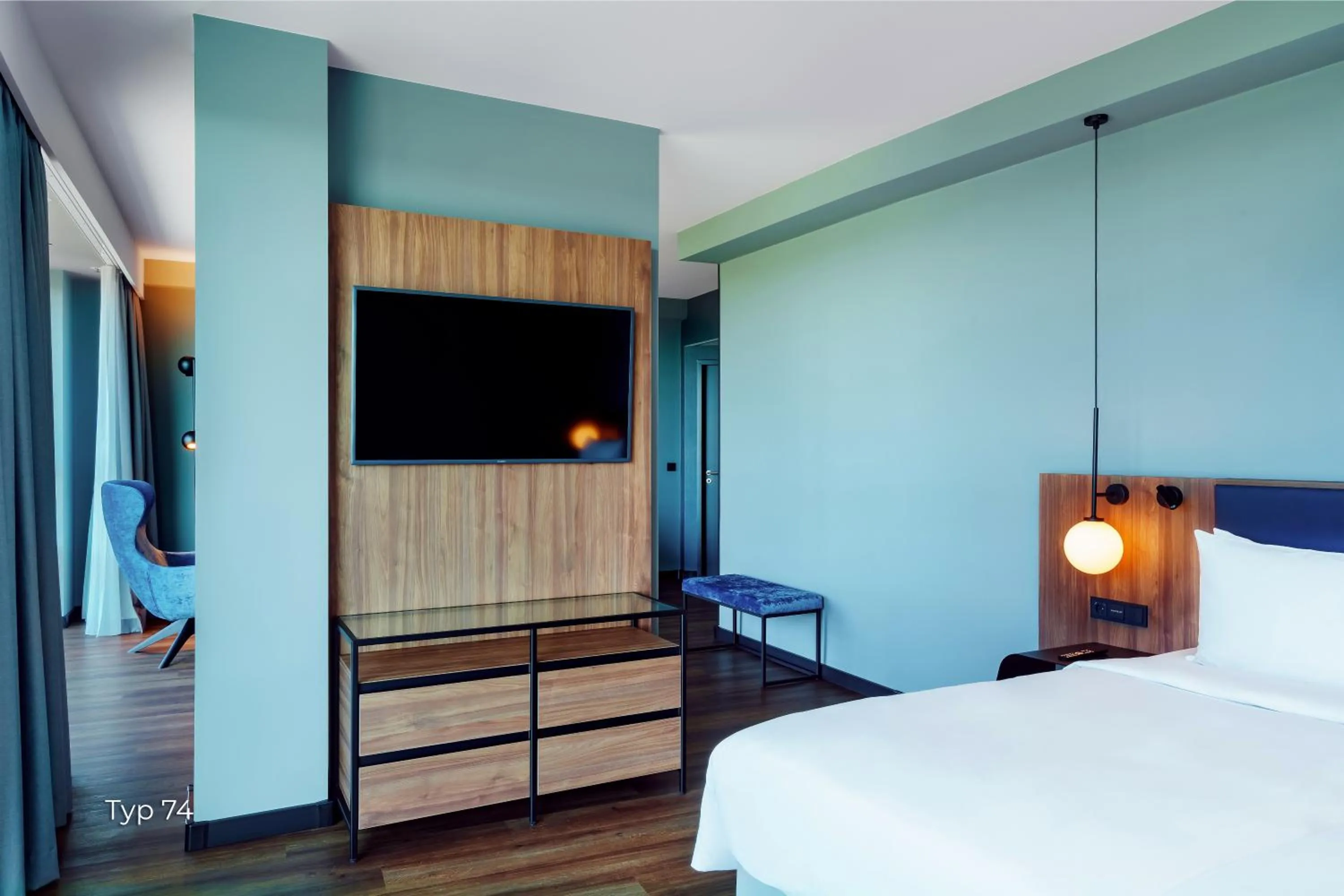 Photo of the whole room, Bed in ScanHotels City