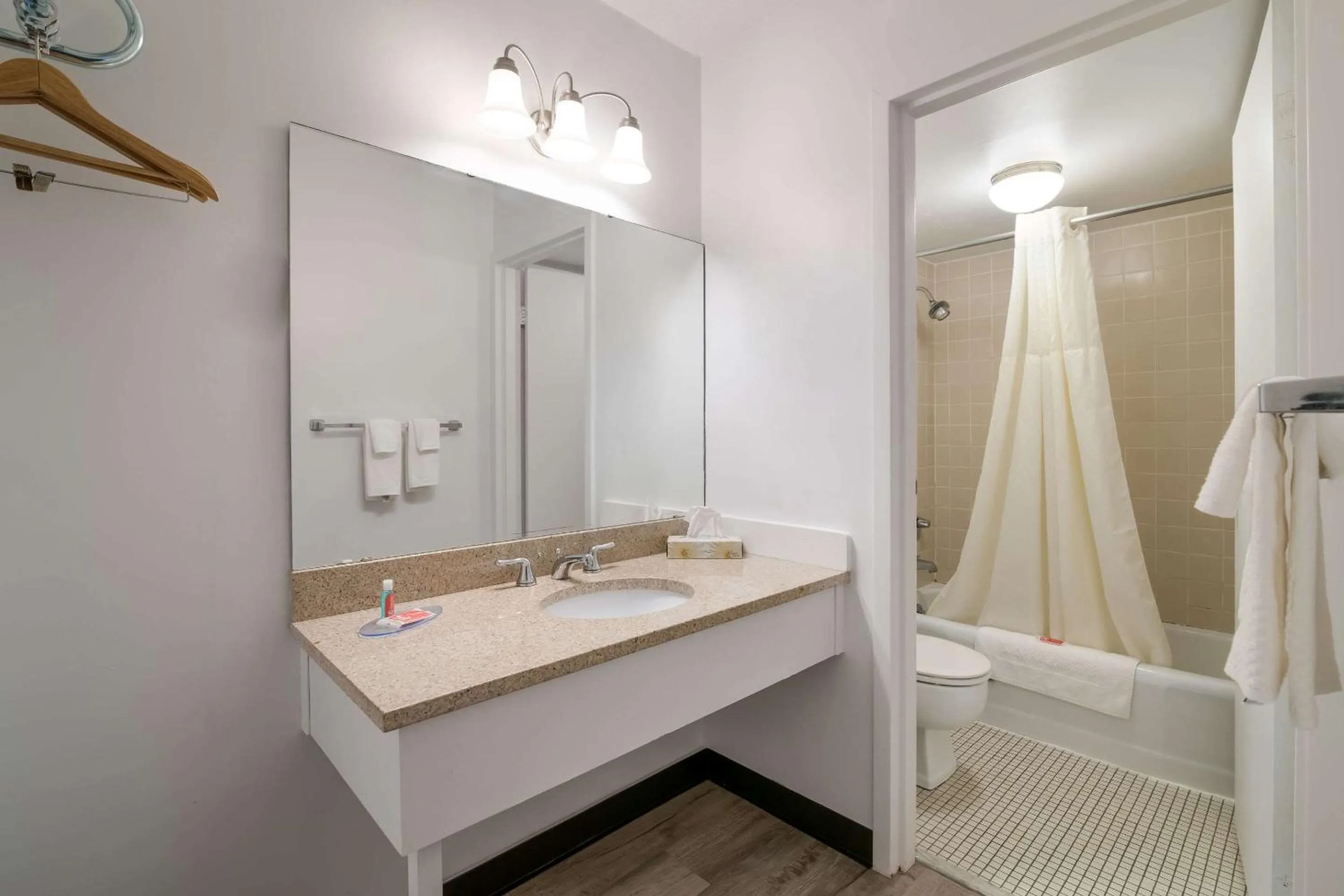 Bathroom in Econo Lodge Auburn I-95