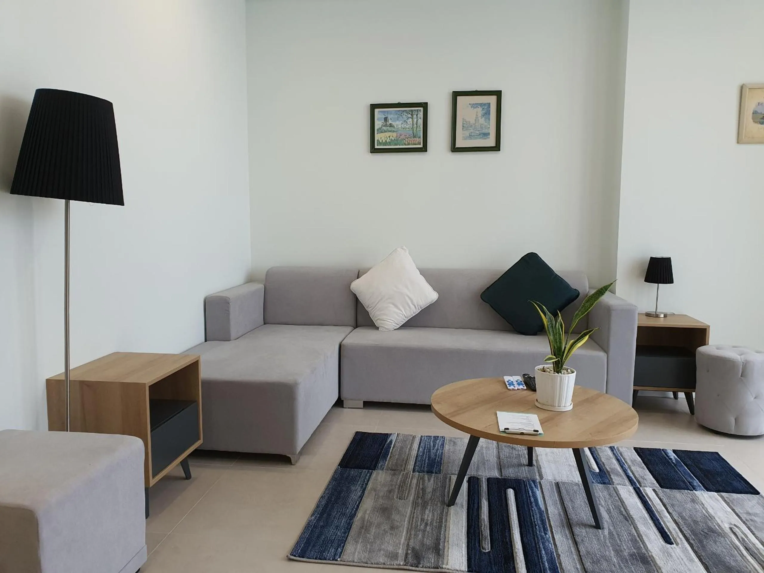 Living room in Wise Stay Scenia Bay Apartment