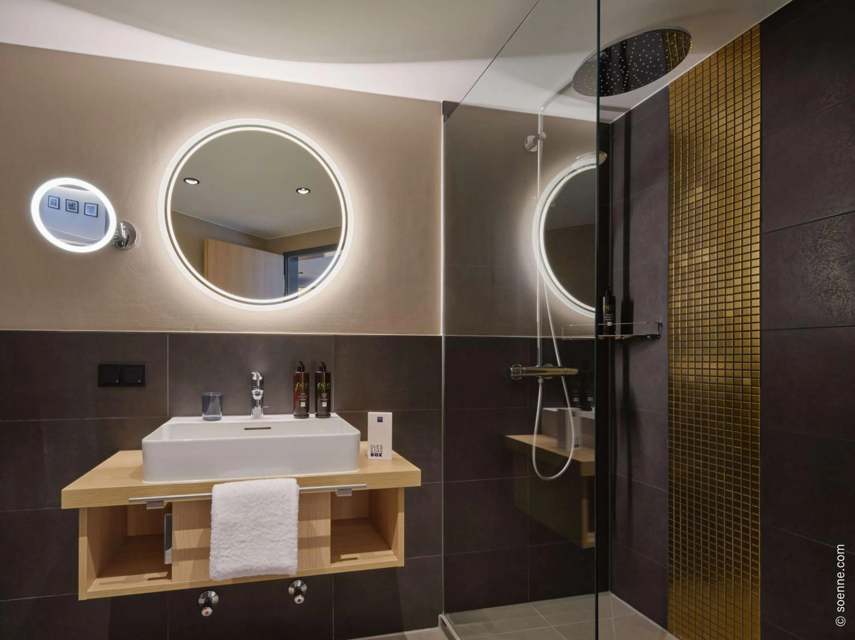 Bathroom in Dorint Hotel Würzburg