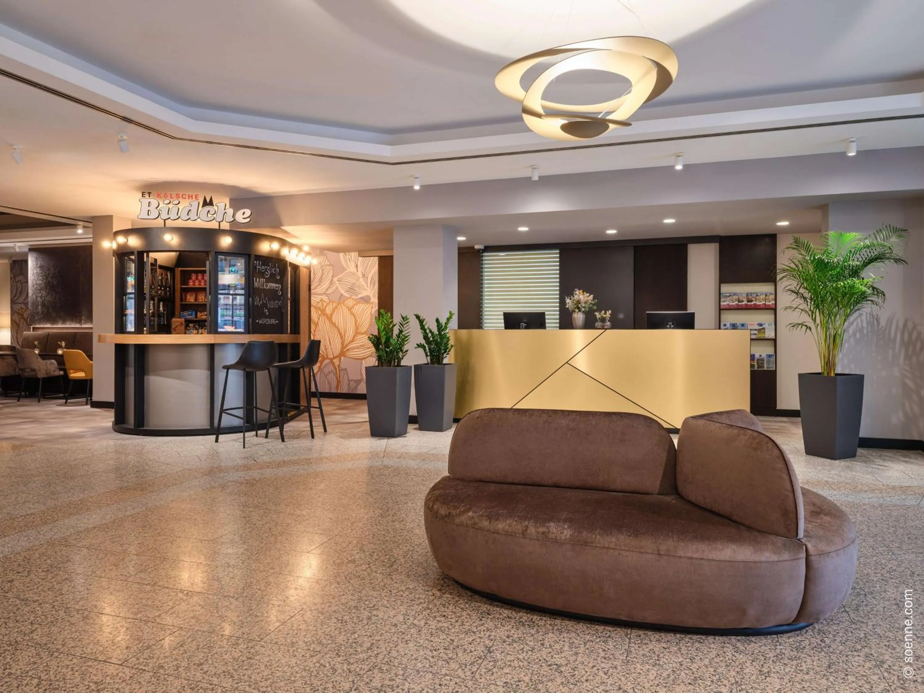 Lobby or reception in Dorint Hotel Würzburg