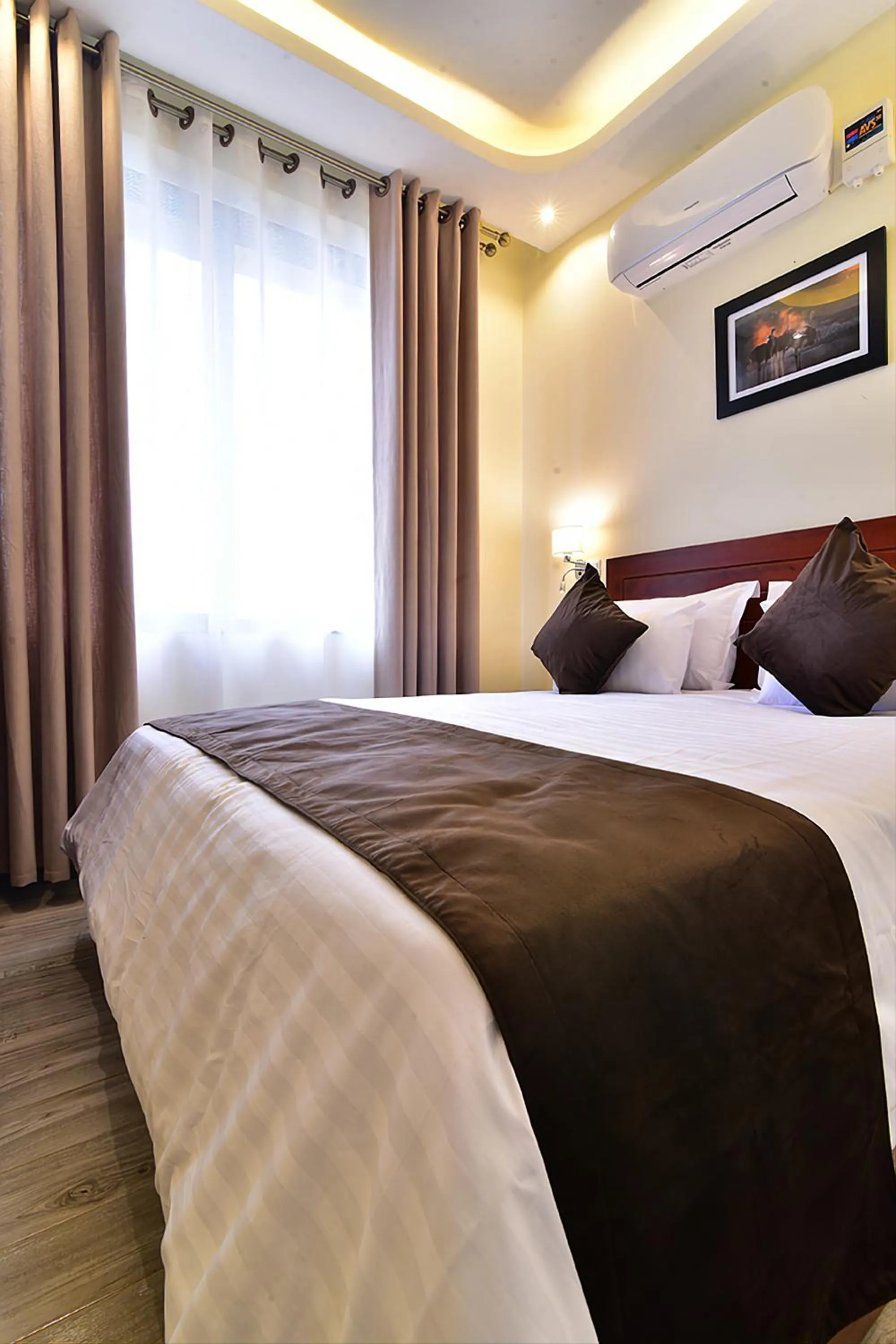 Bed in ENTEBBESTAY APARTHOTEL - Kitooro