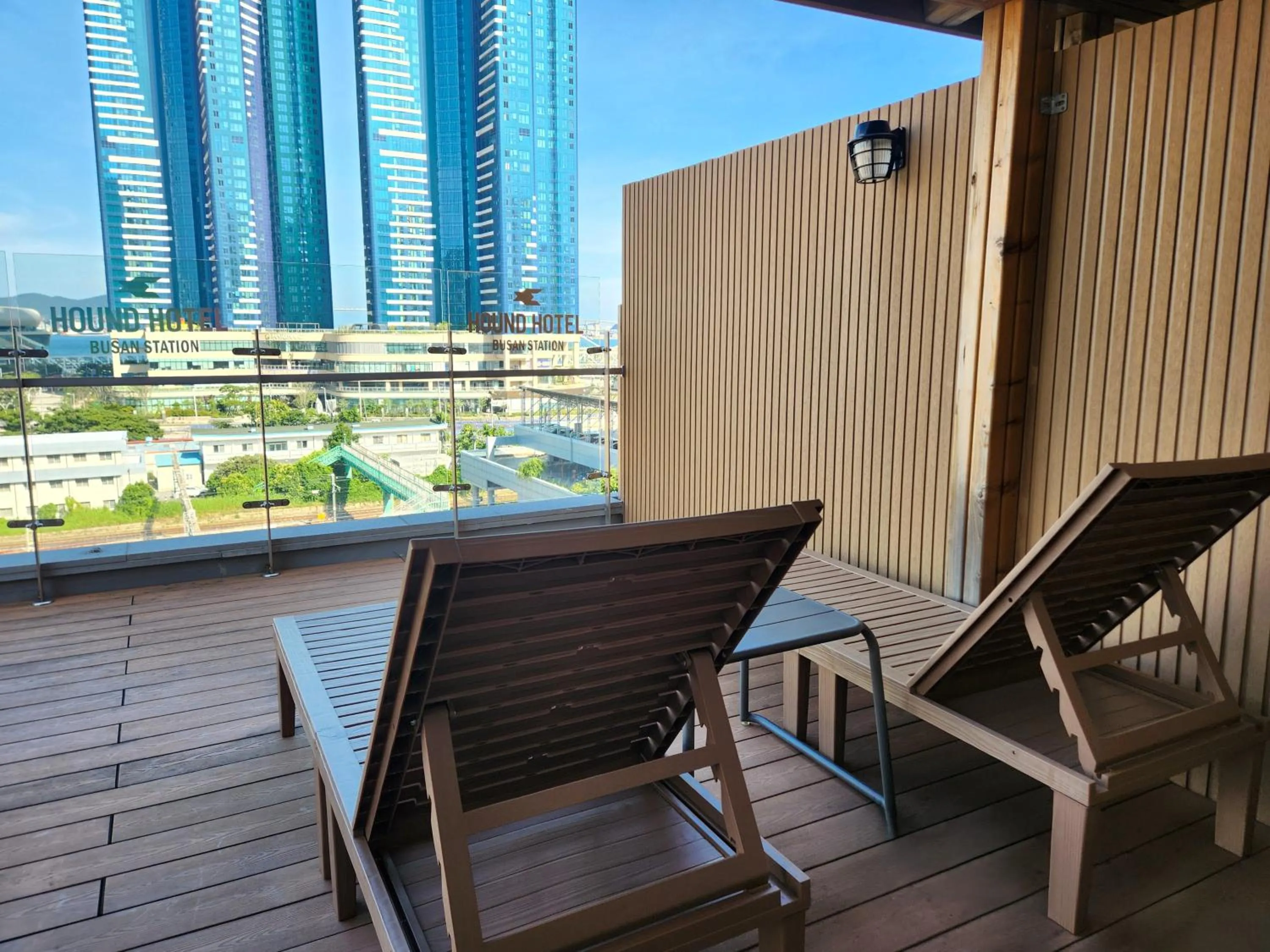 Balcony/Terrace in Hound Hotel Busan Station