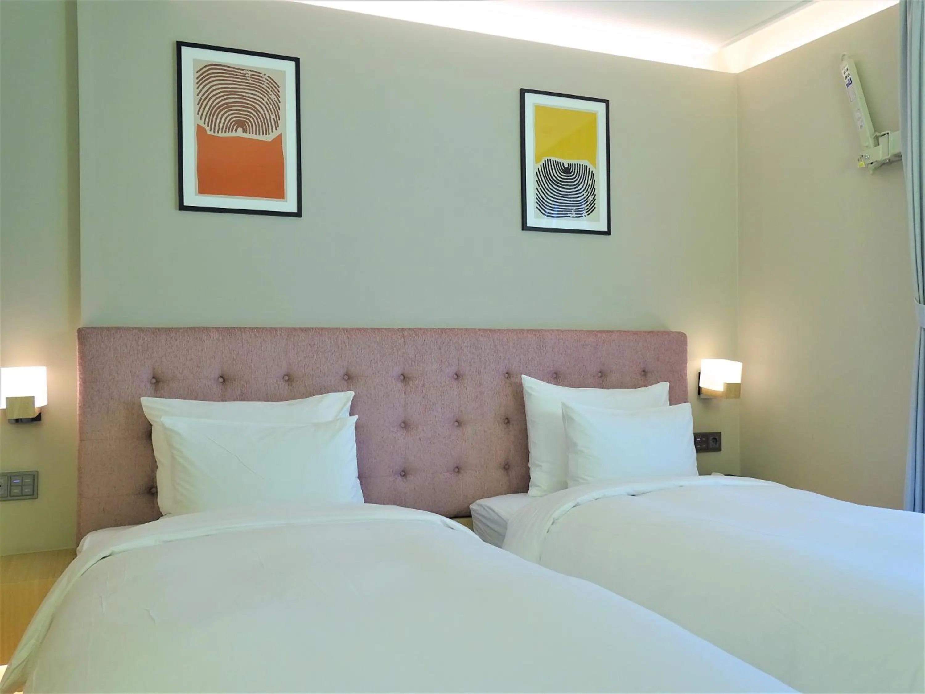 Bed in Hound Hotel Busan Station