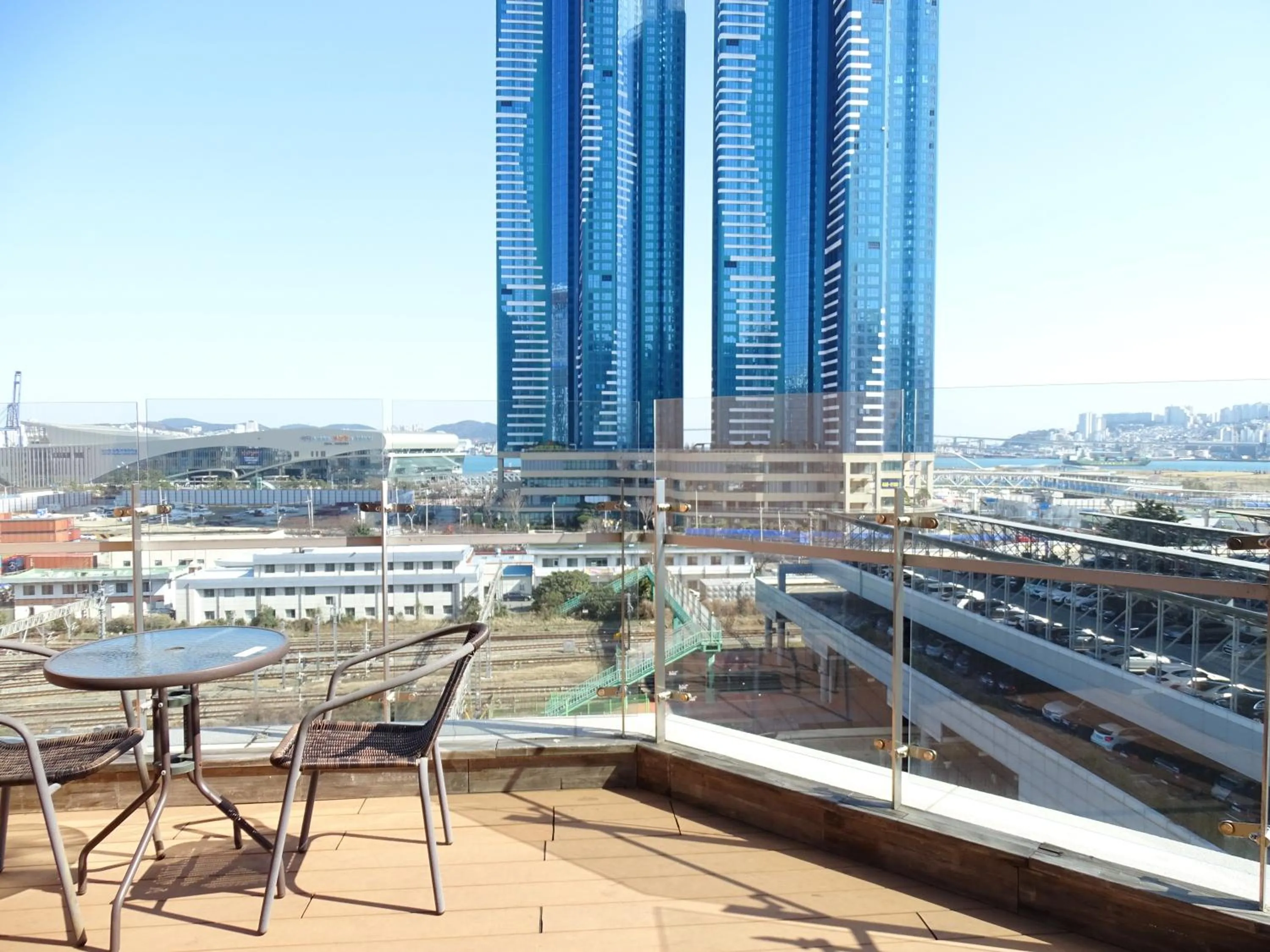 Balcony/Terrace in Hound Hotel Busan Station
