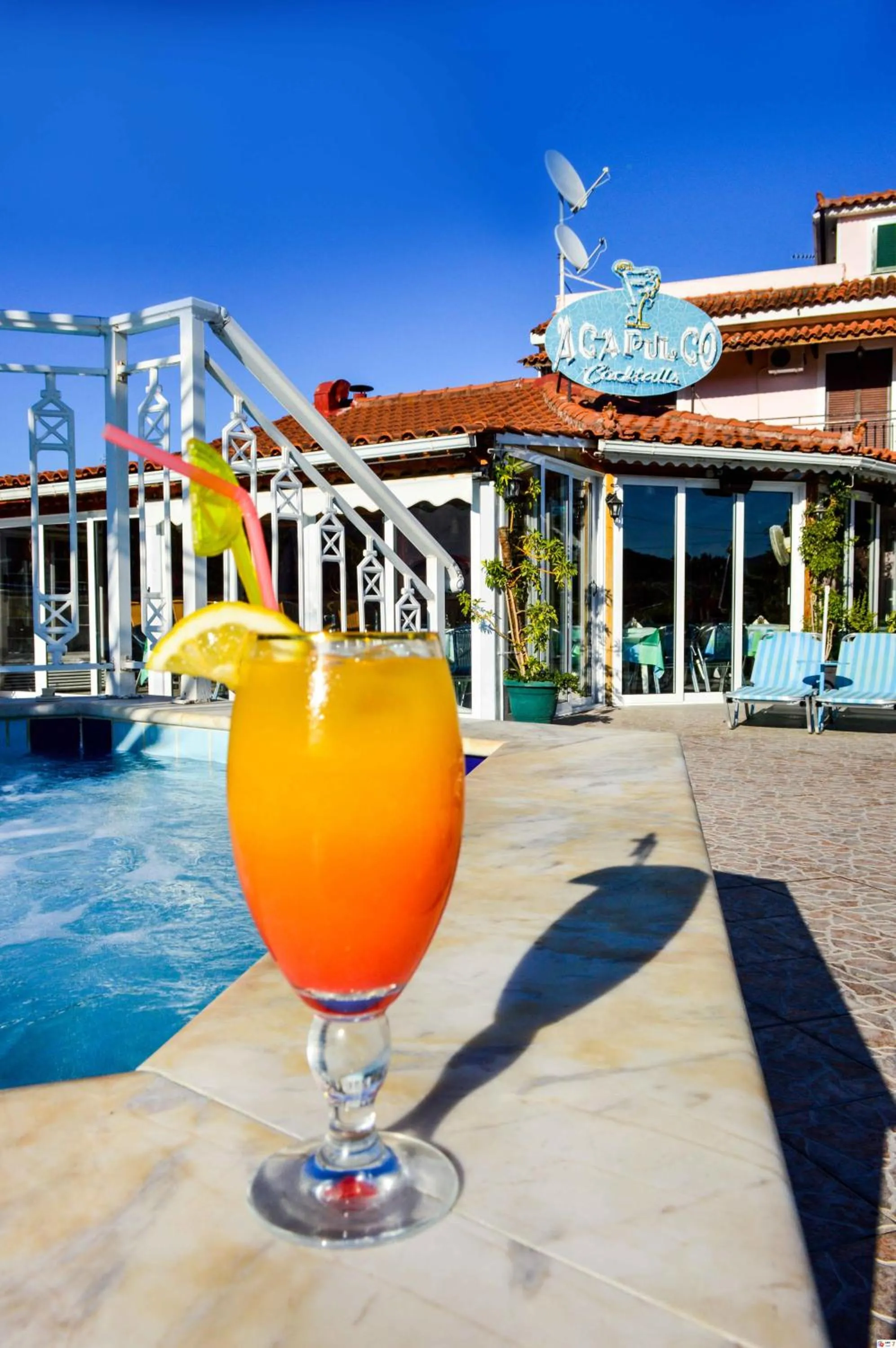 Swimming pool in Acapulco Marinos Apartments- Adults Only