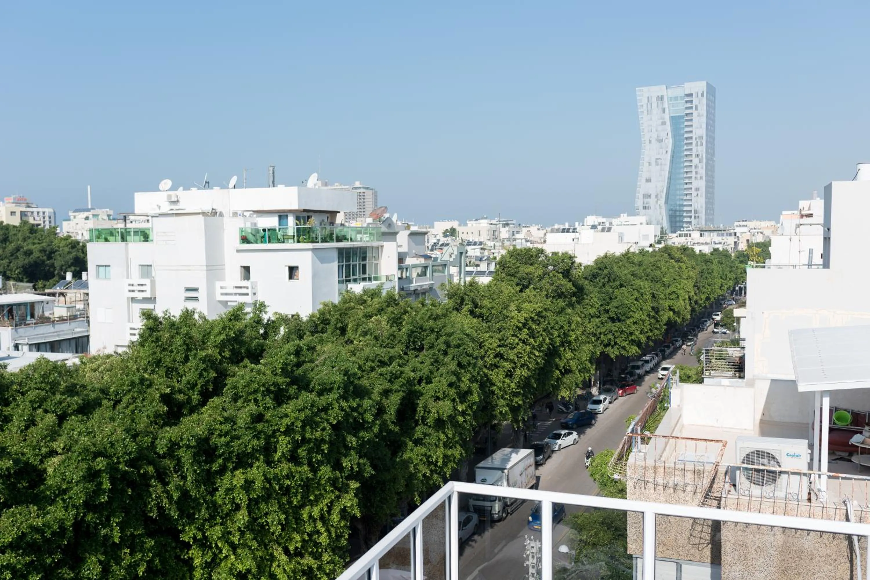 Balcony/Terrace in Dizengoff Garden Hotel