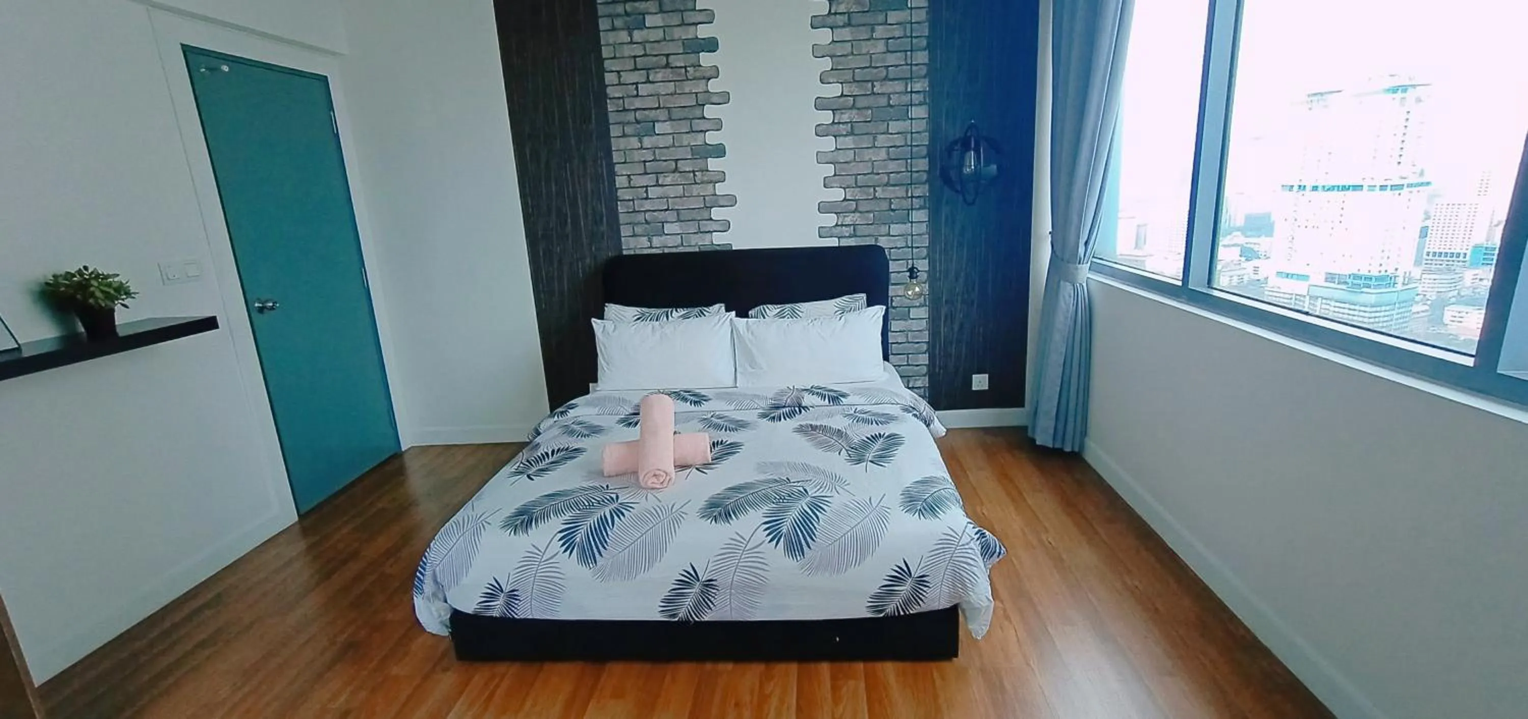 Bed in Signature Apartment at Mercu Summer Suites KLCC