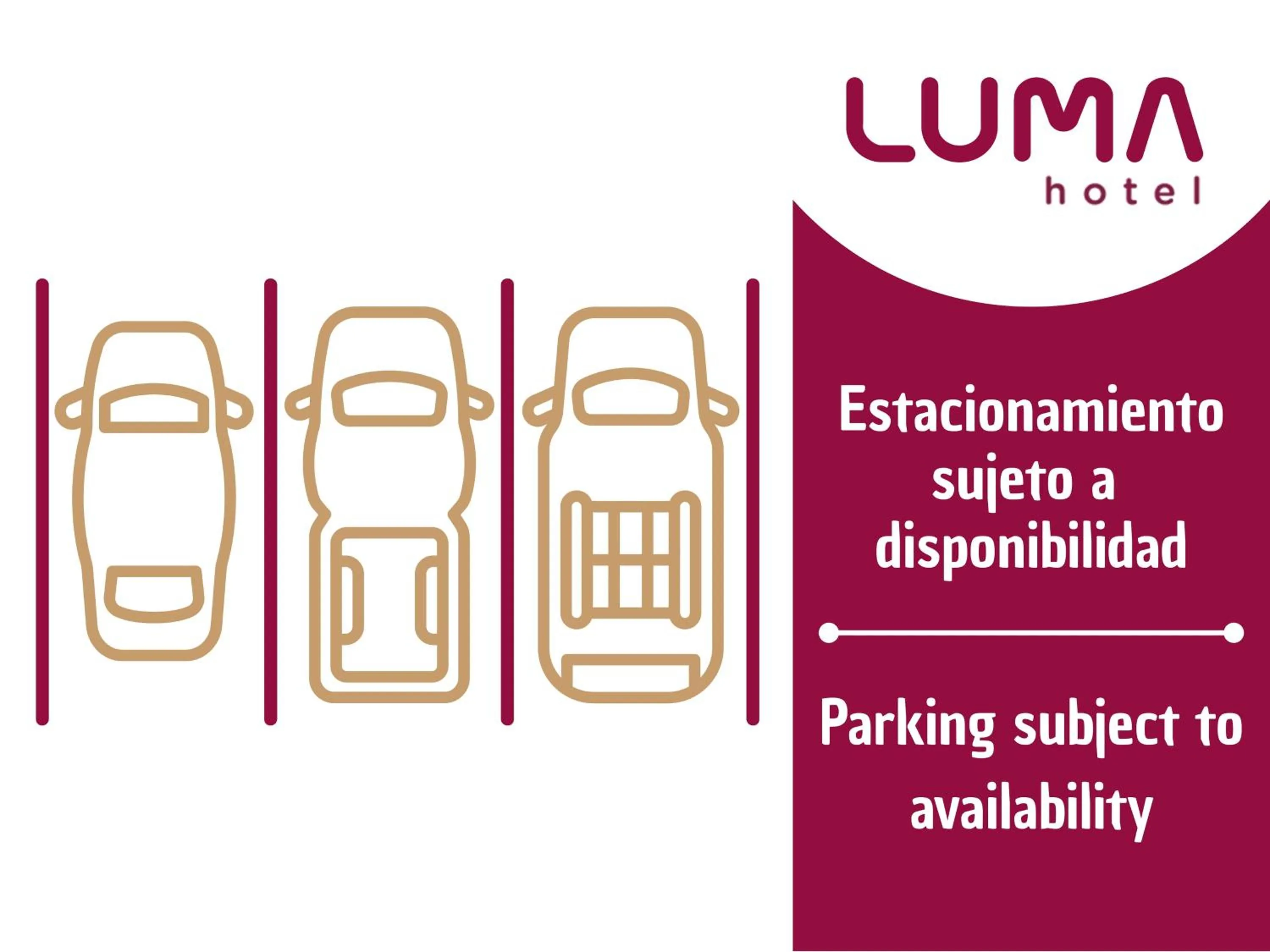Parking in Hotel Luma by Kavia