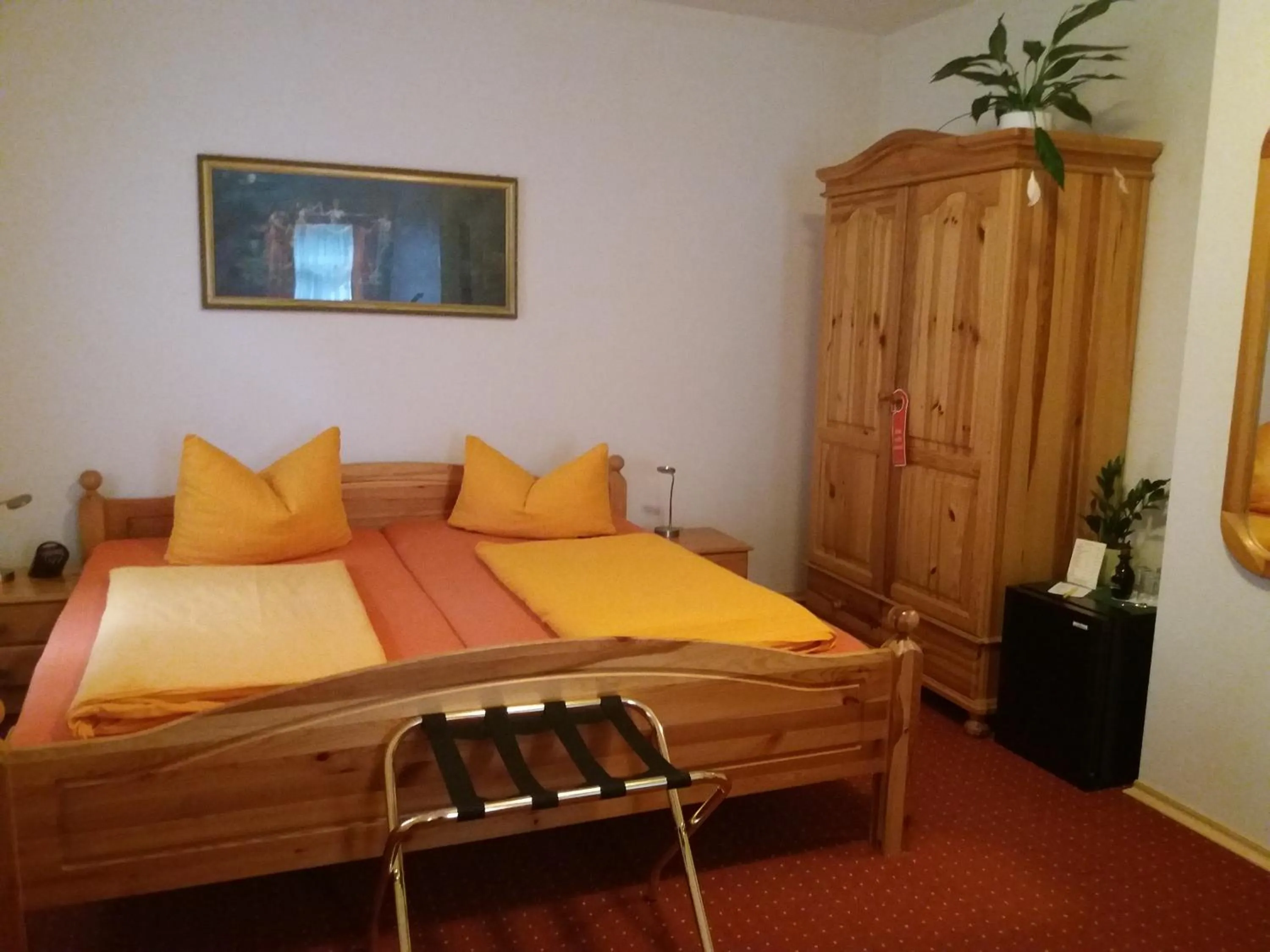 Bed in Gästehaus Loschwitz