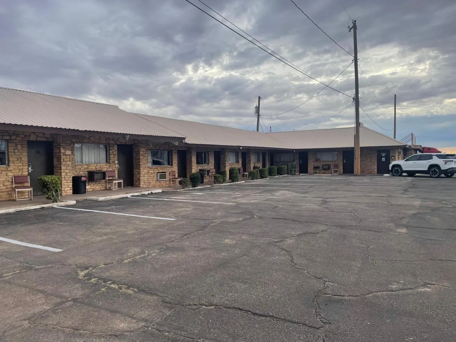 Property building in Sands Motel