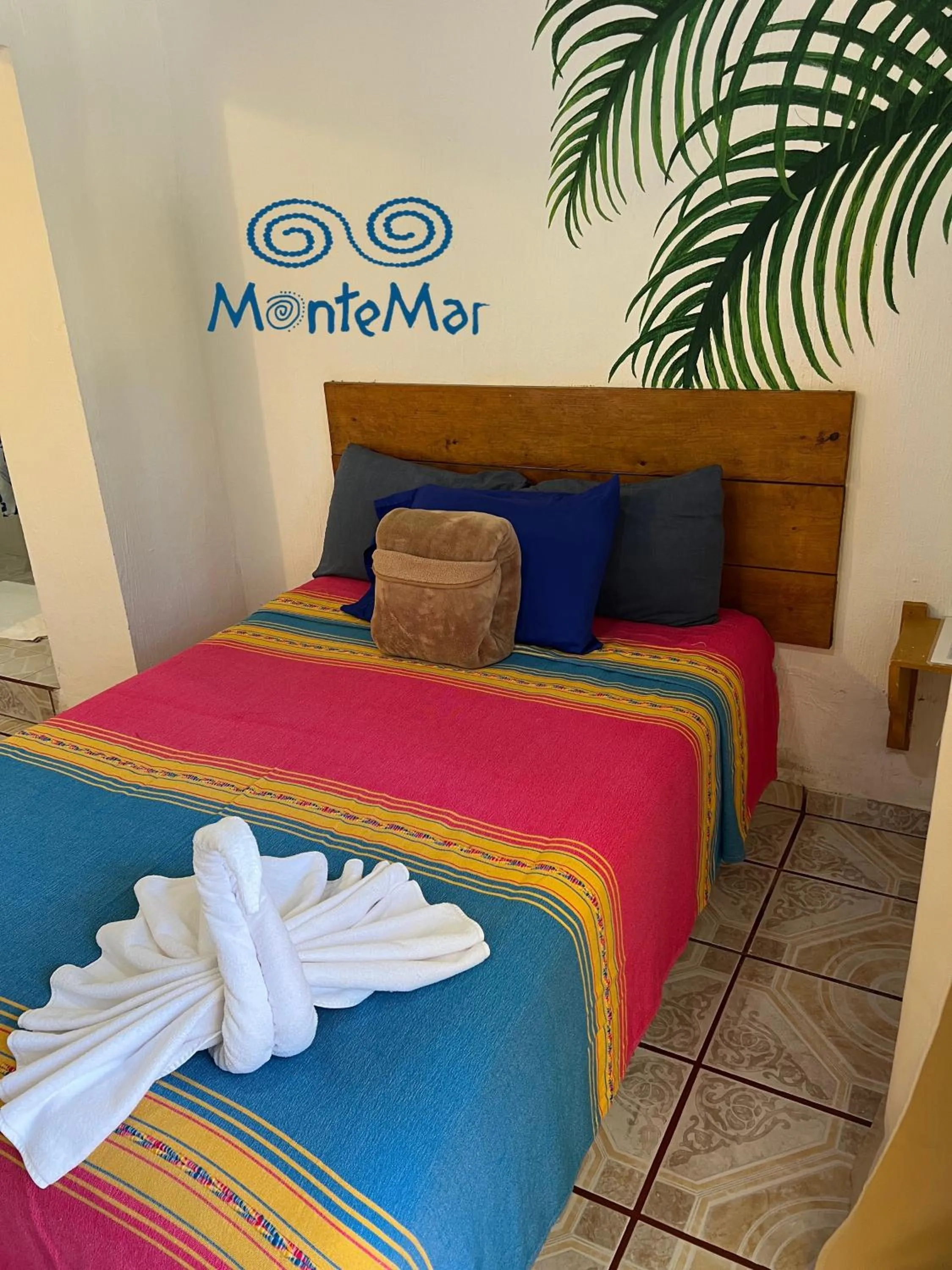 Bed in MonteMar Hotel y Bungalows