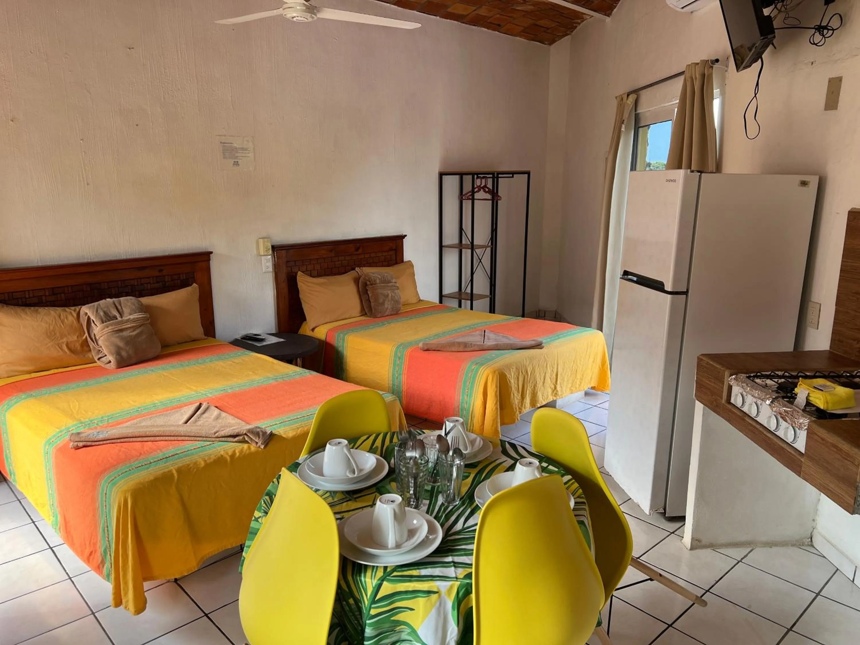 Bed in MonteMar Hotel y Bungalows