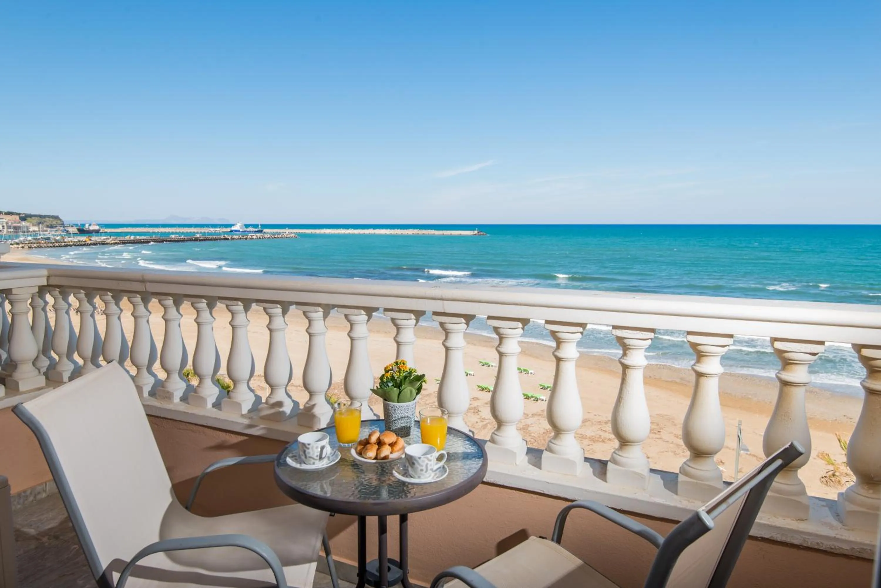 Bird's eye view in Birais Beach Studios