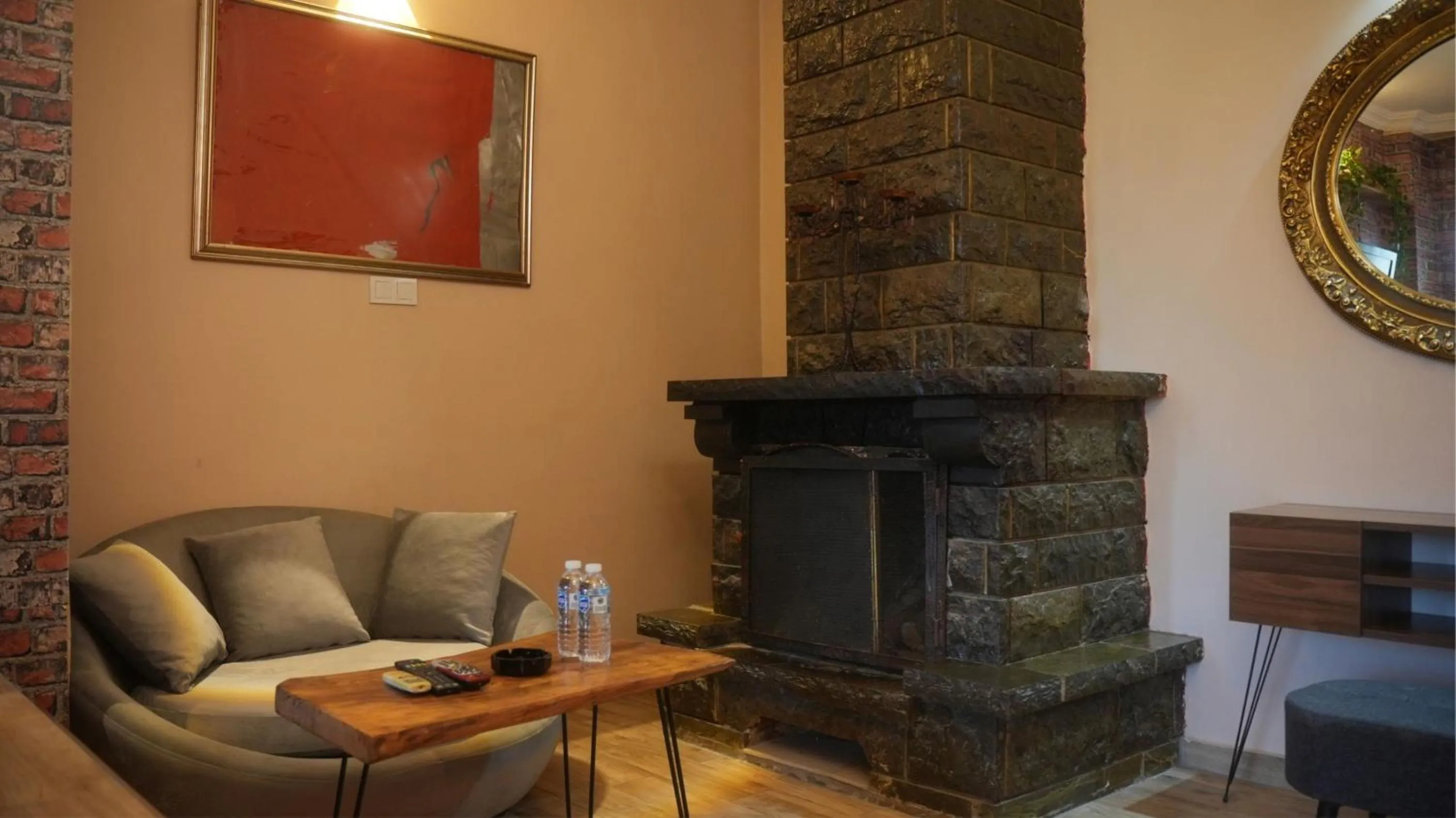 Seating area in Treetops Park Hotel