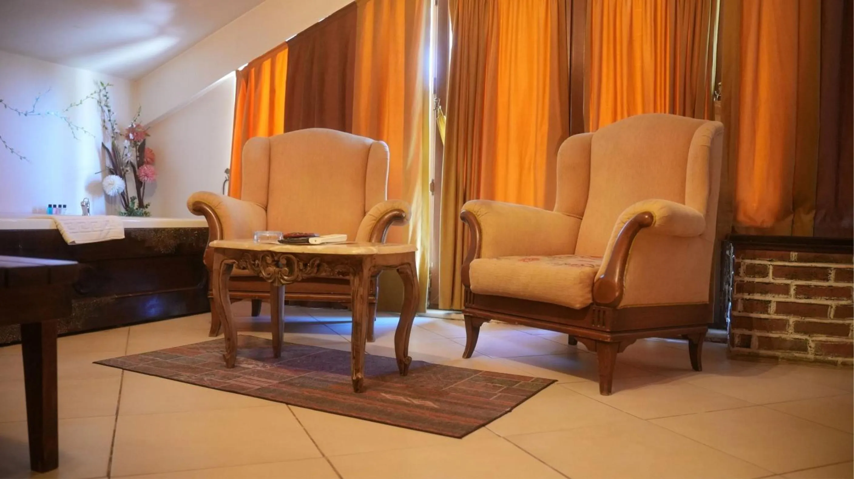 Seating area in Treetops Park Hotel