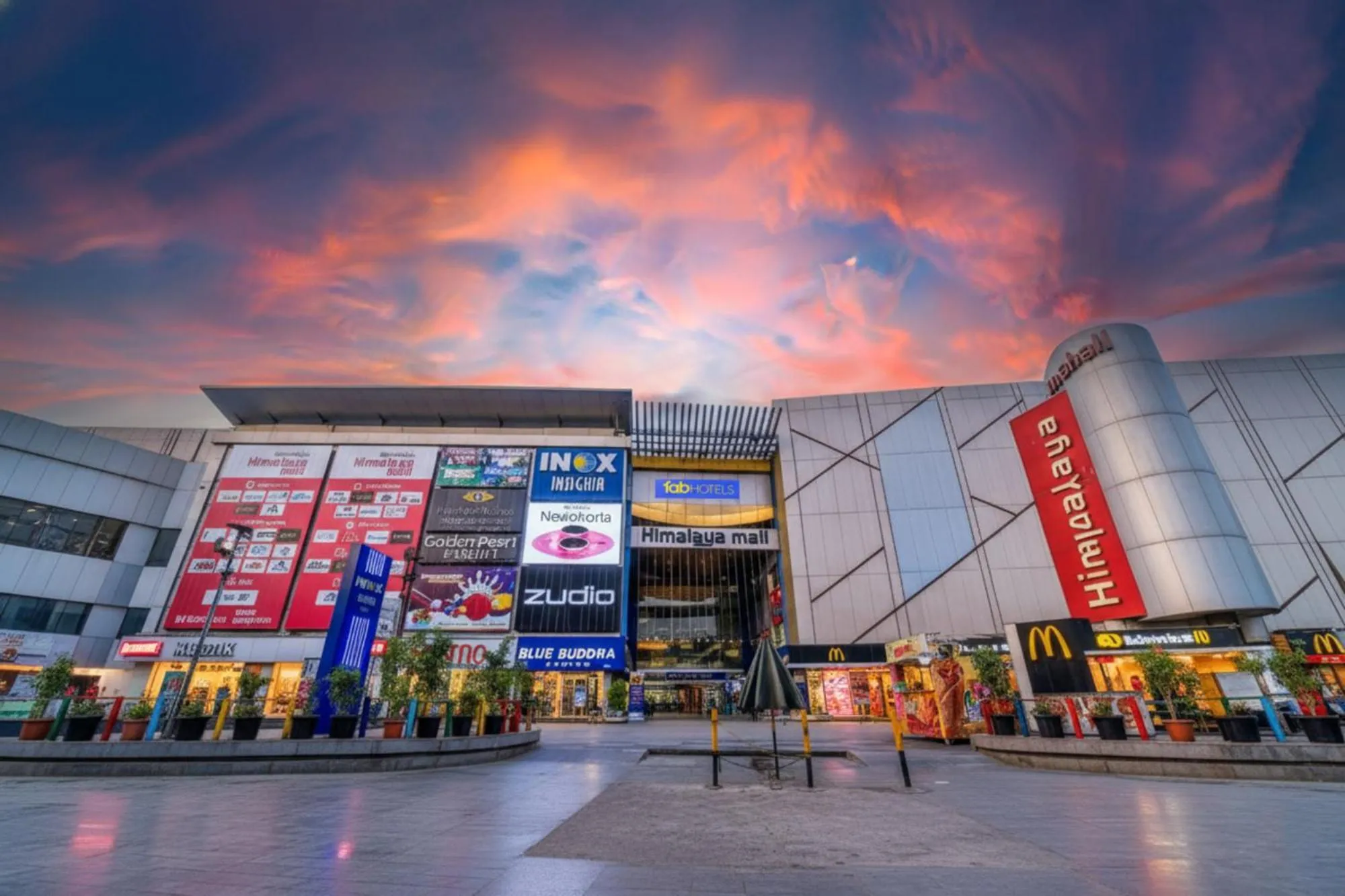 Property building in Via Himalaya Inn