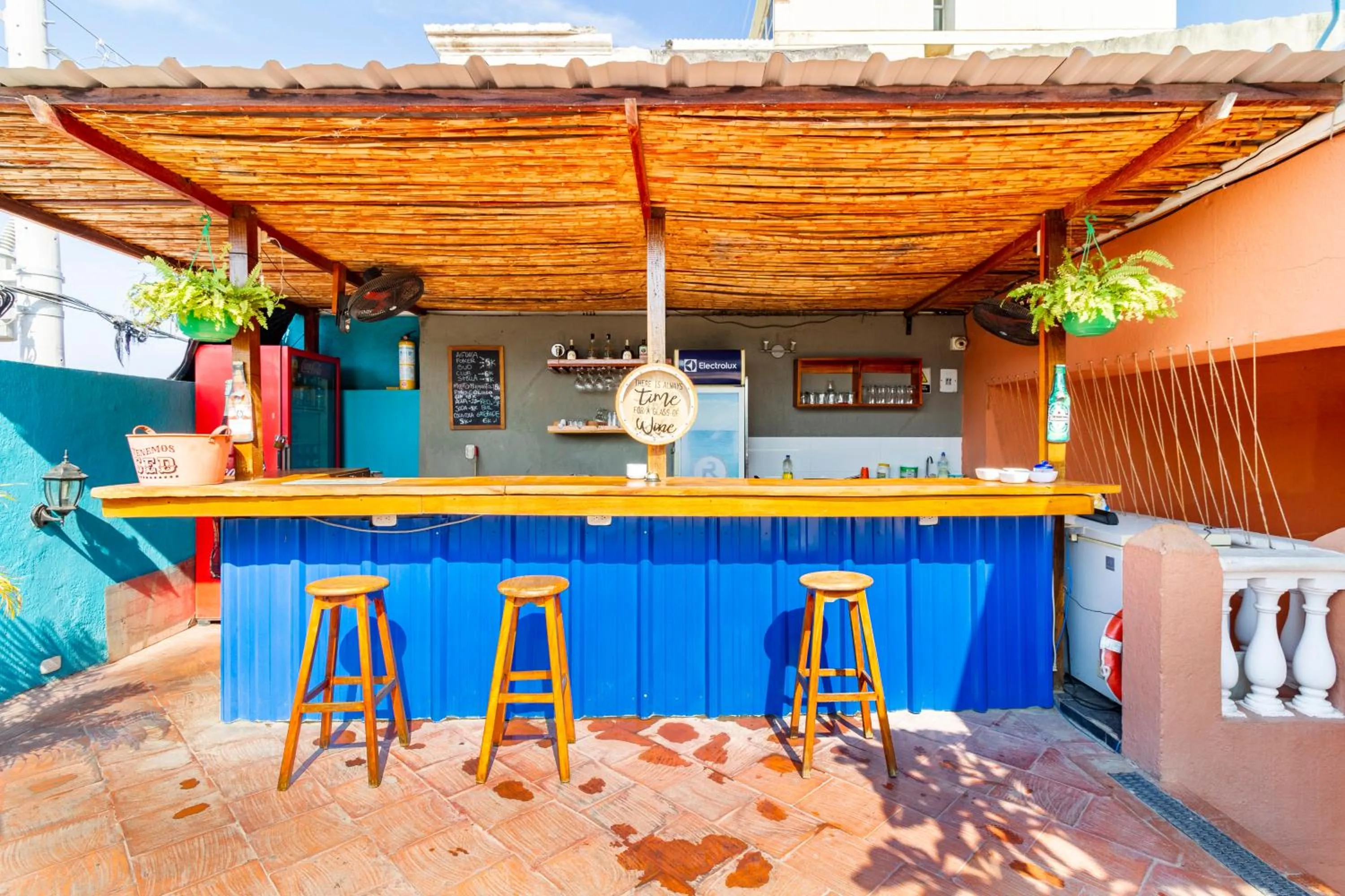 Balcony/Terrace in Gagaka Rua hostel