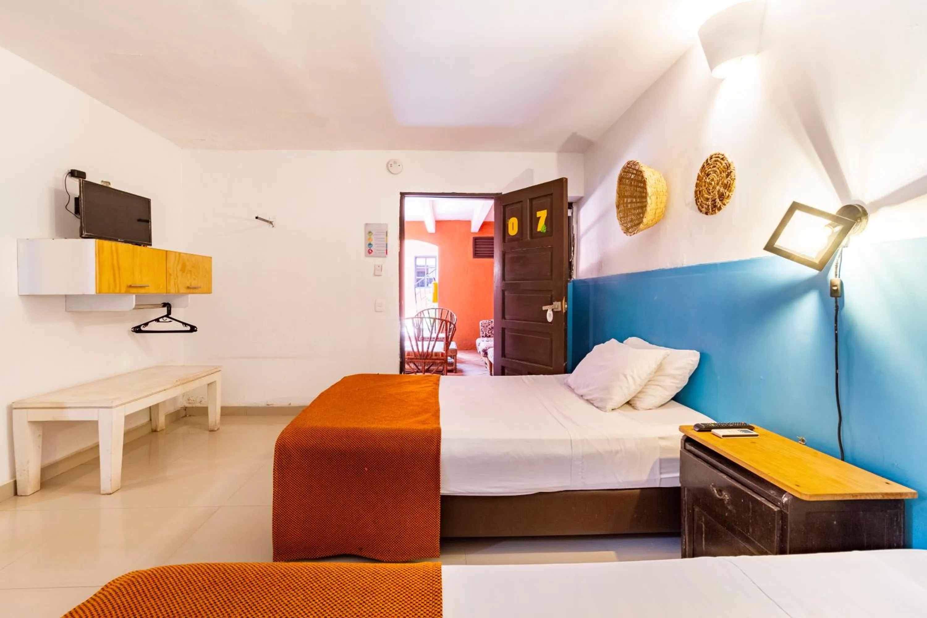 Bed in Gagaka Rua hostel