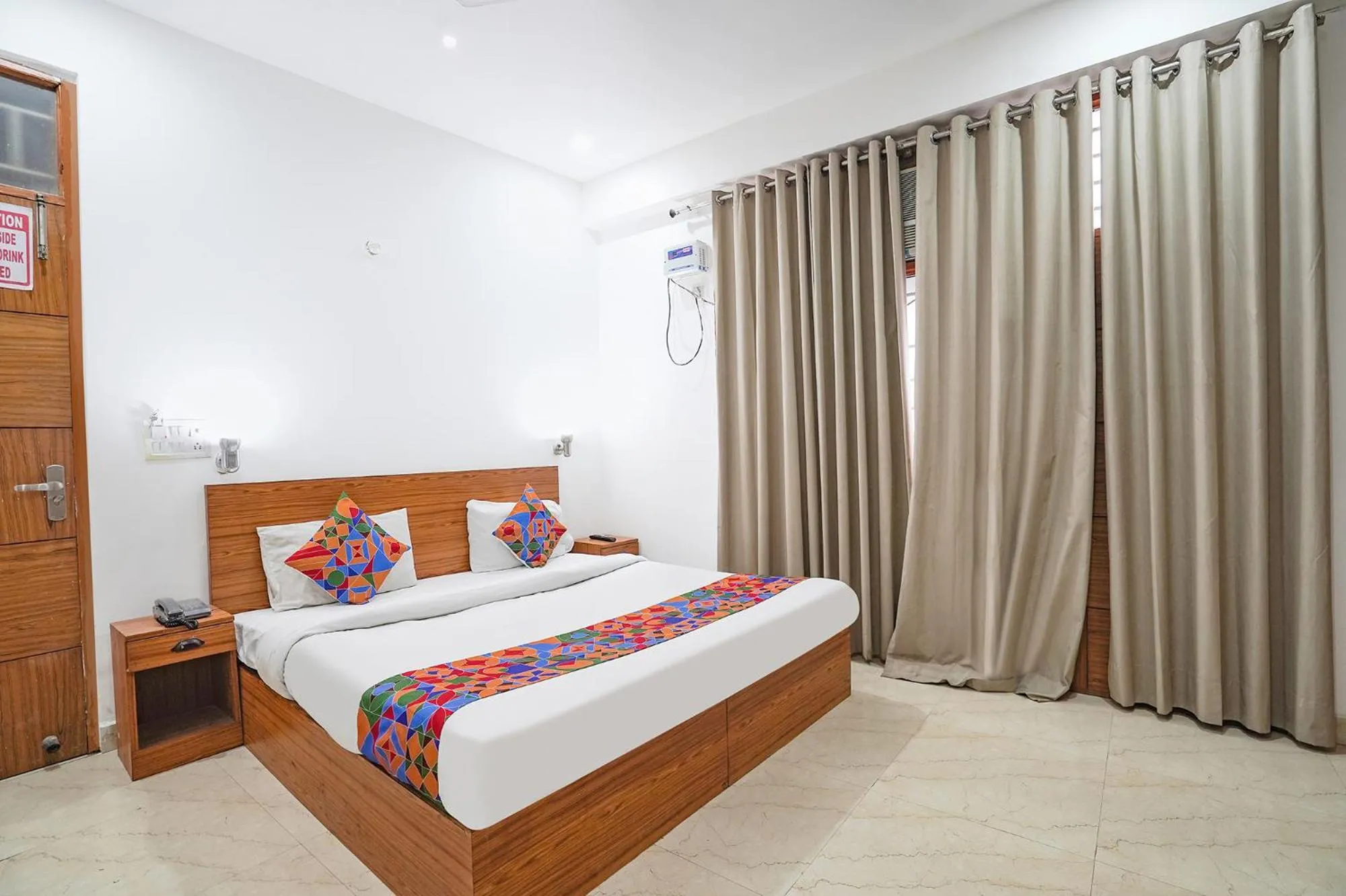 Bed in Via Prime Residency