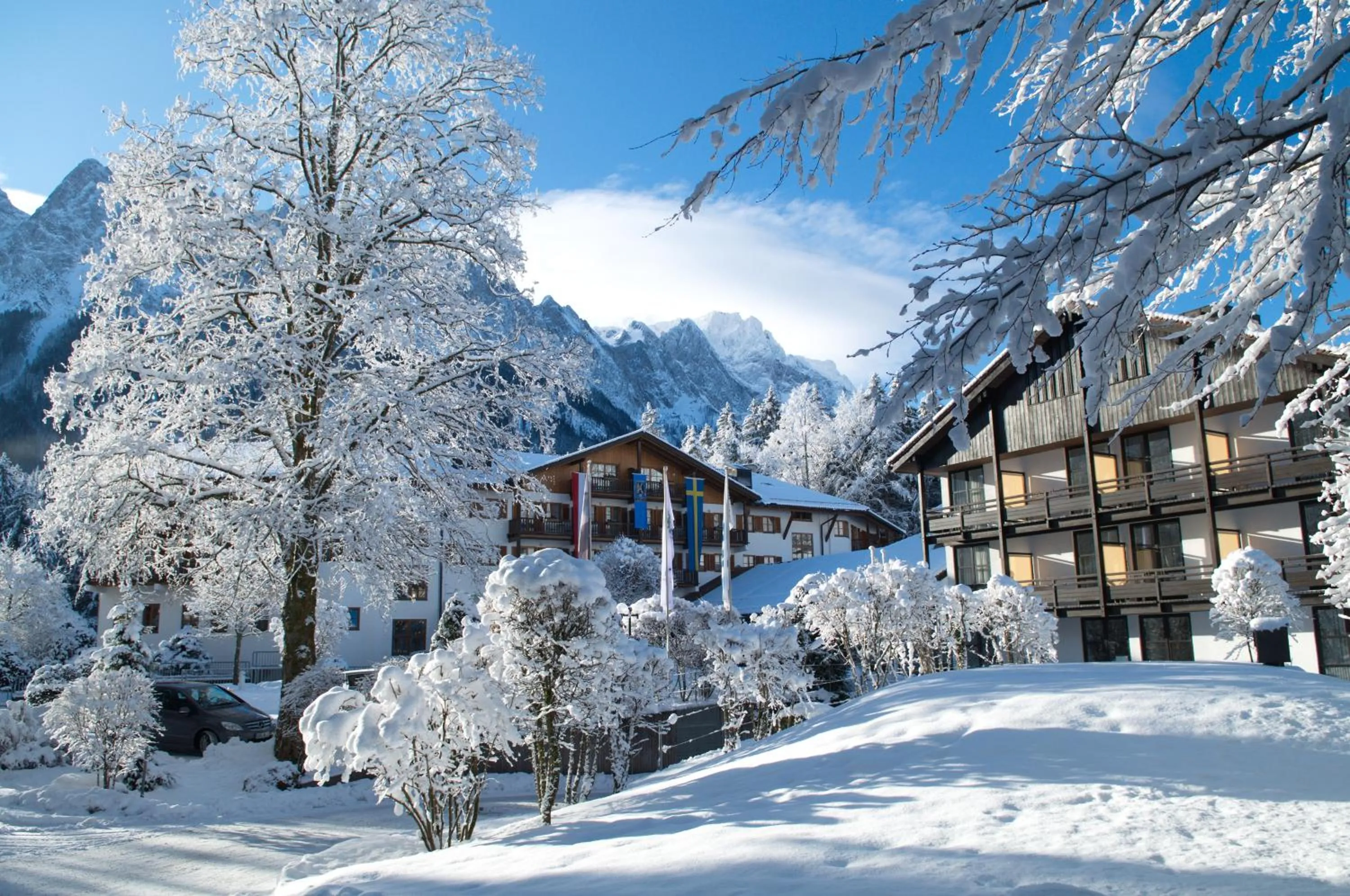 Facade/entrance in Hotel am Badersee