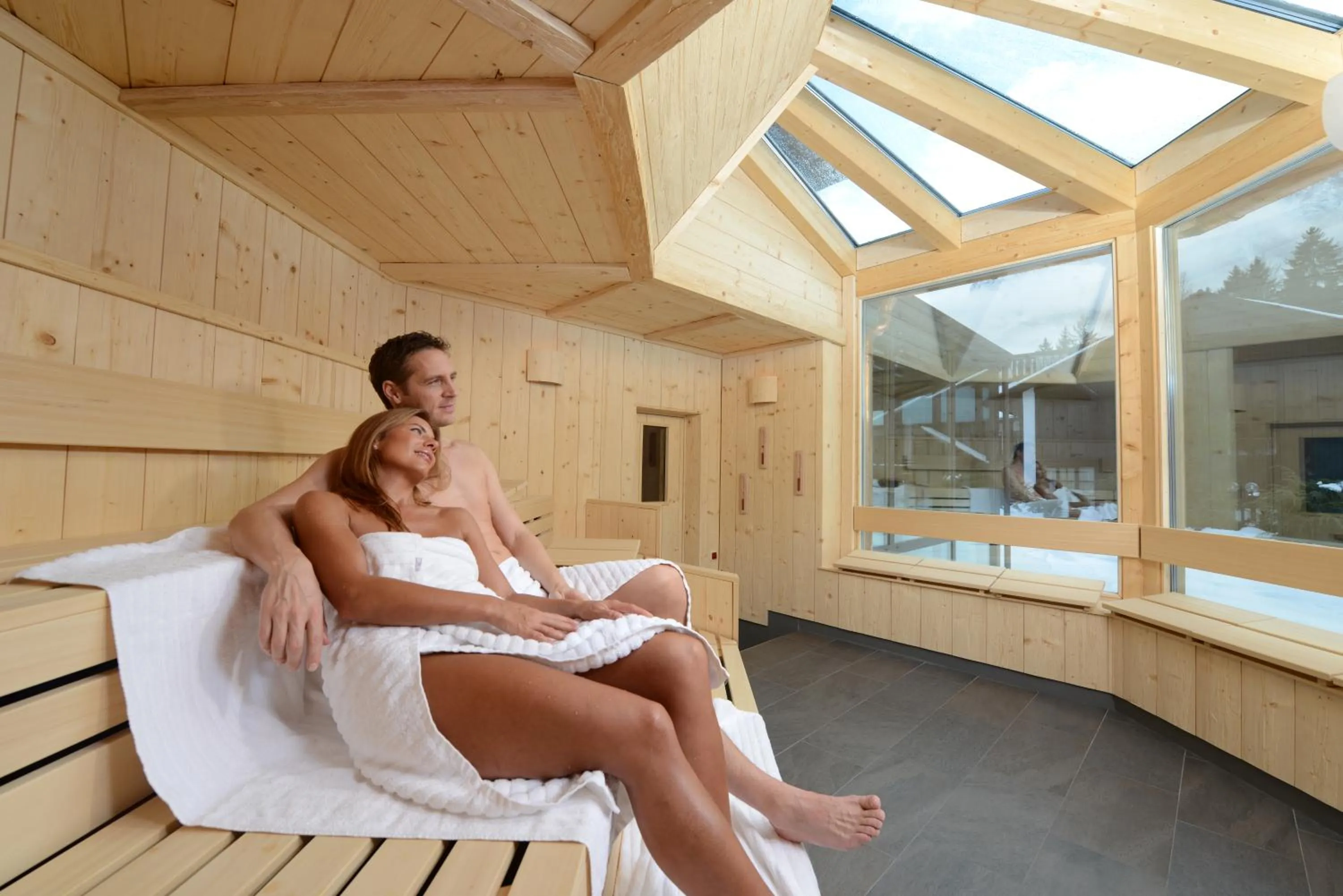 Sauna in Hotel am Badersee