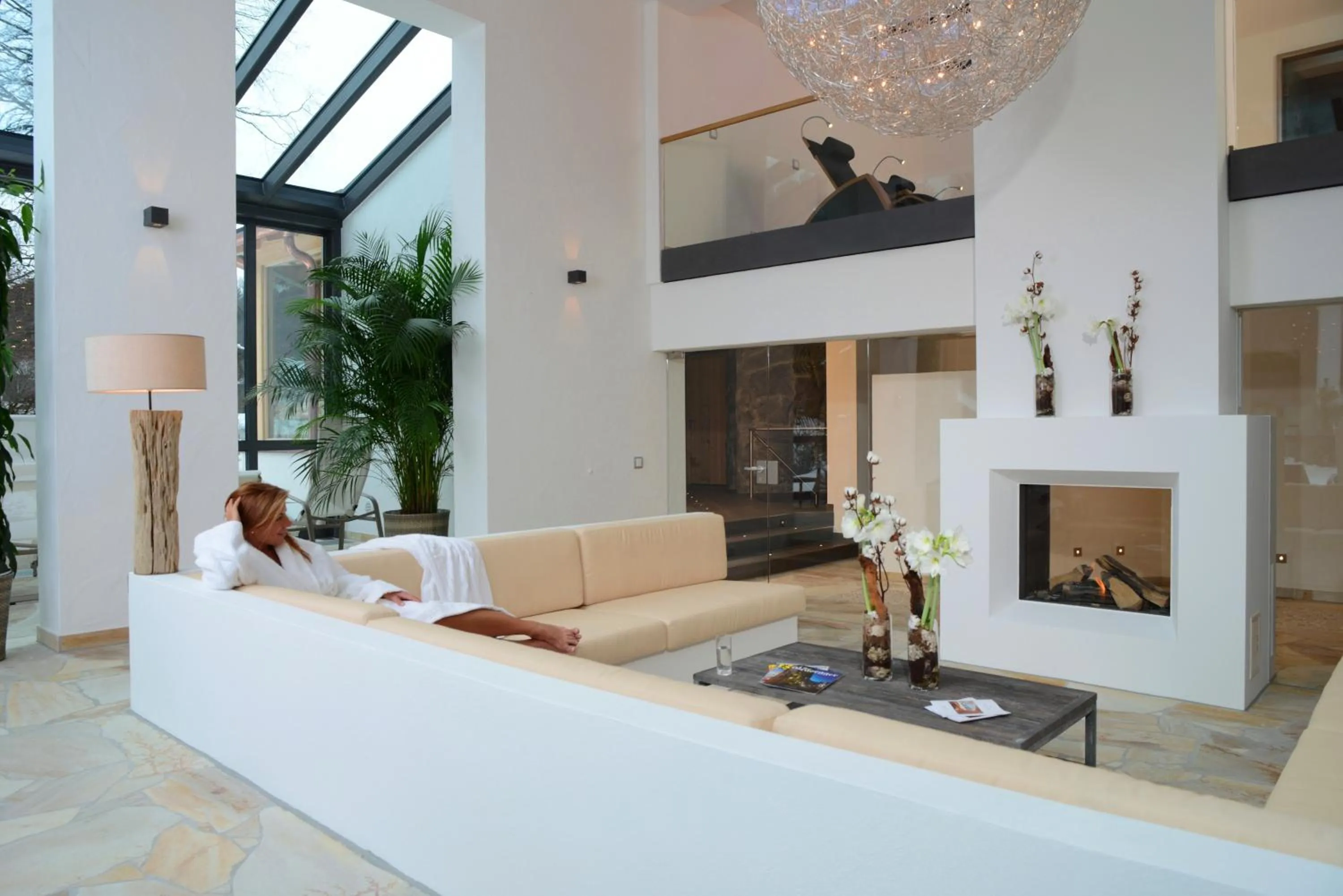 Sauna in Hotel am Badersee