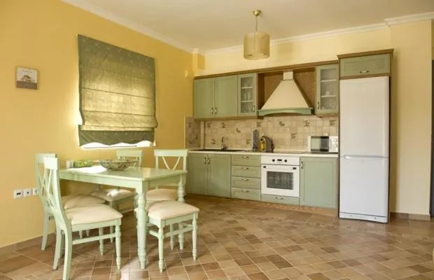 Kitchen or kitchenette in Nautilus Luxury Suites