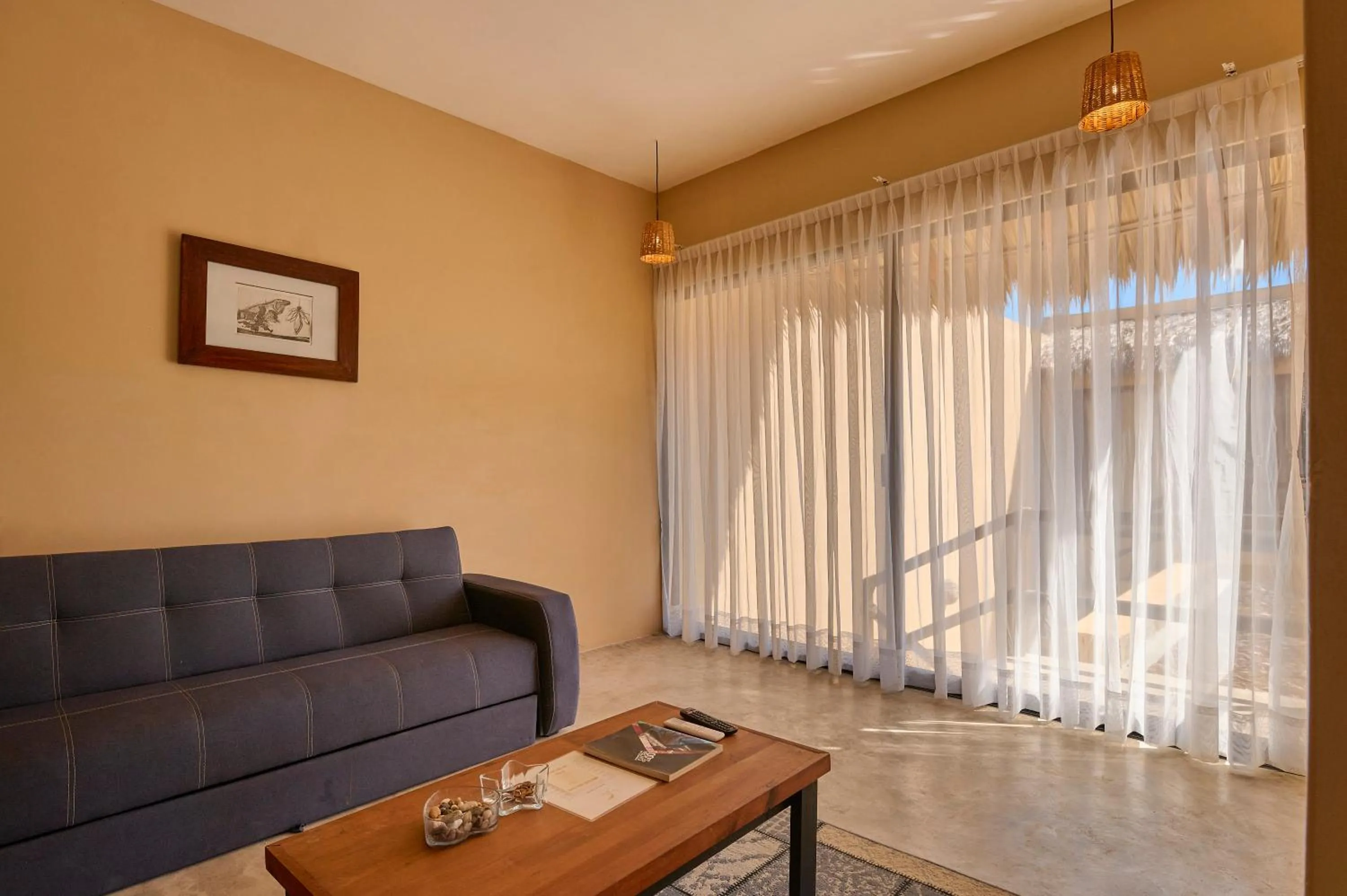 Seating area in Lya Beach House