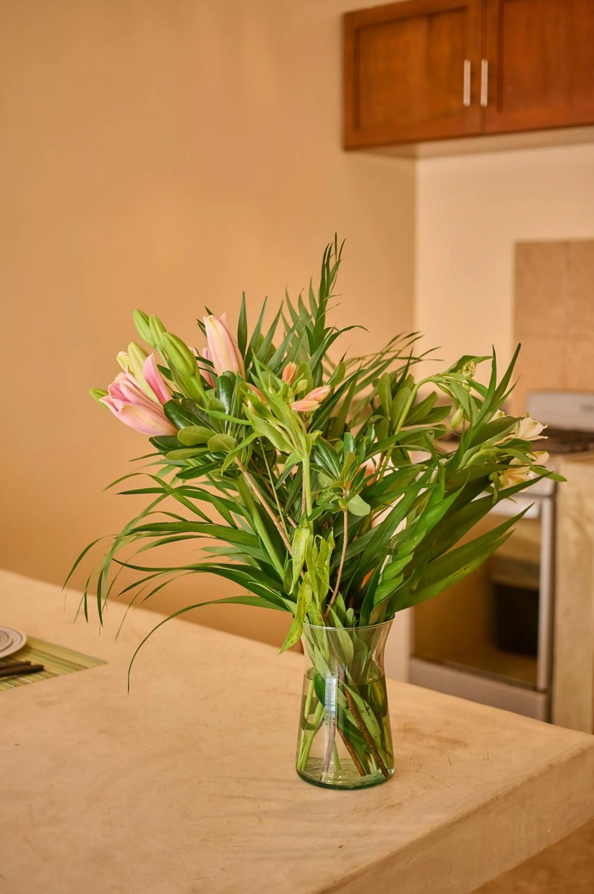 Kitchen or kitchenette in Lya Beach House